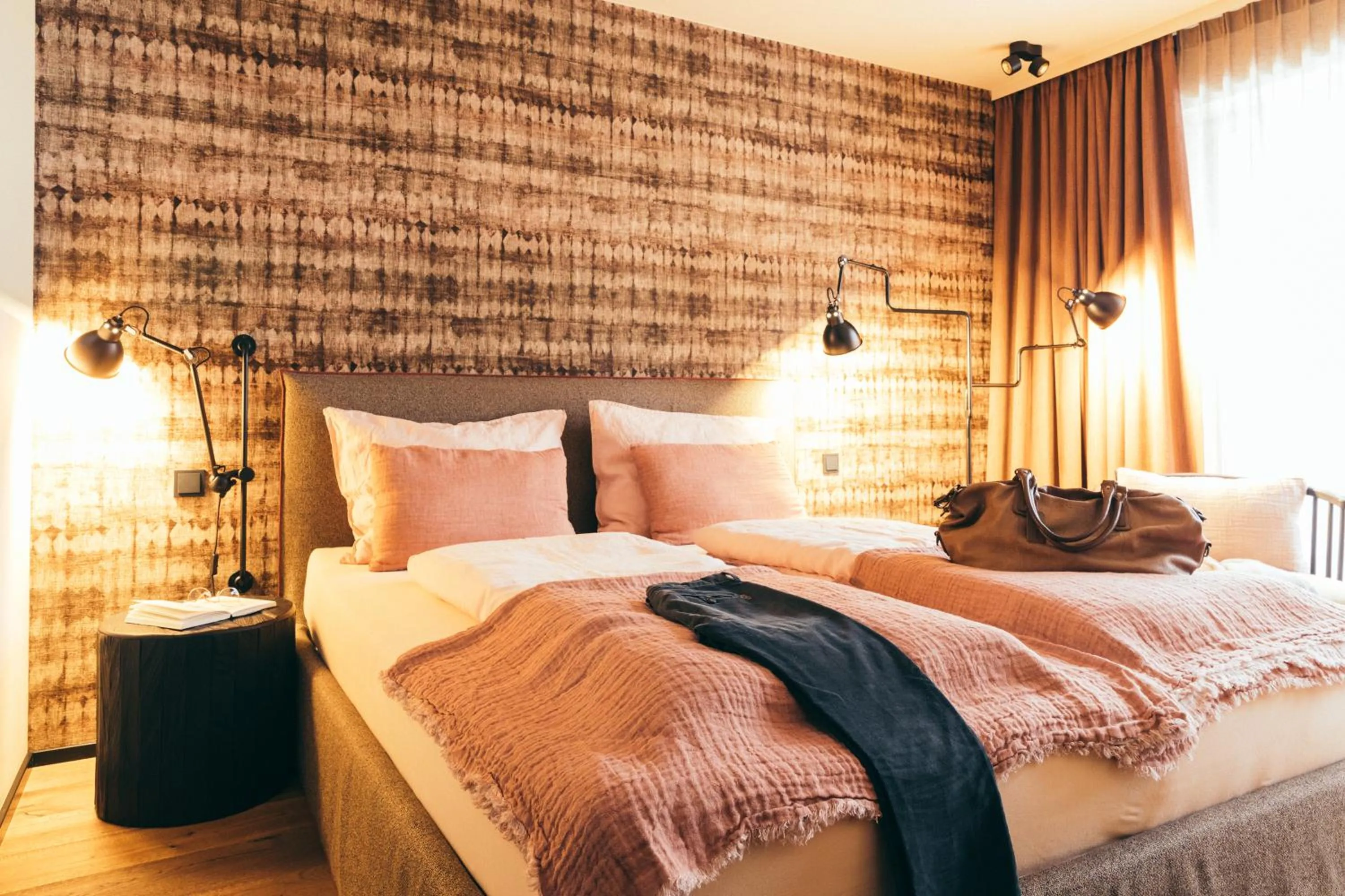 Bed in Boutique Hotel Das Rivus