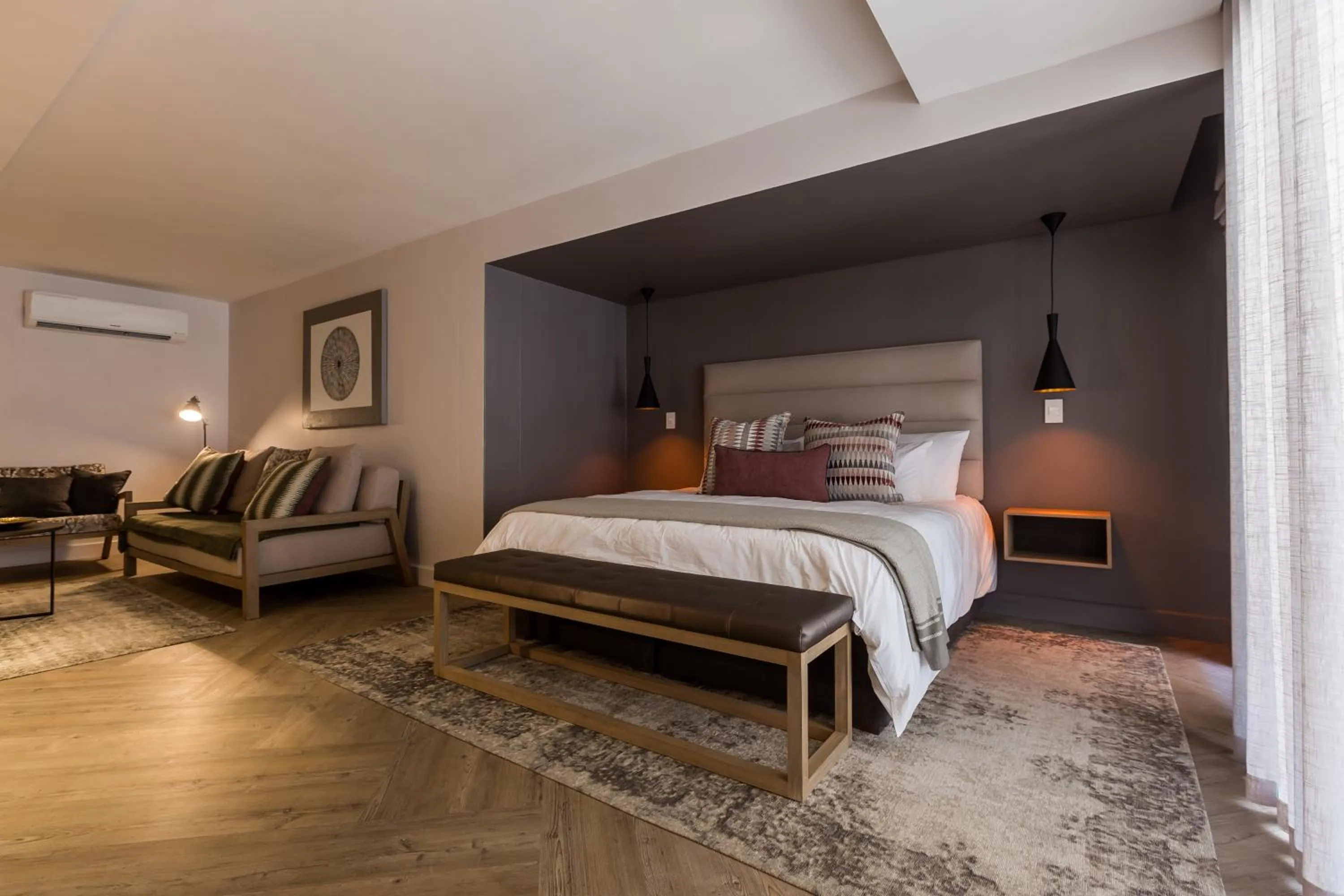 Bedroom, Bed in The Junction Boutique Hotel