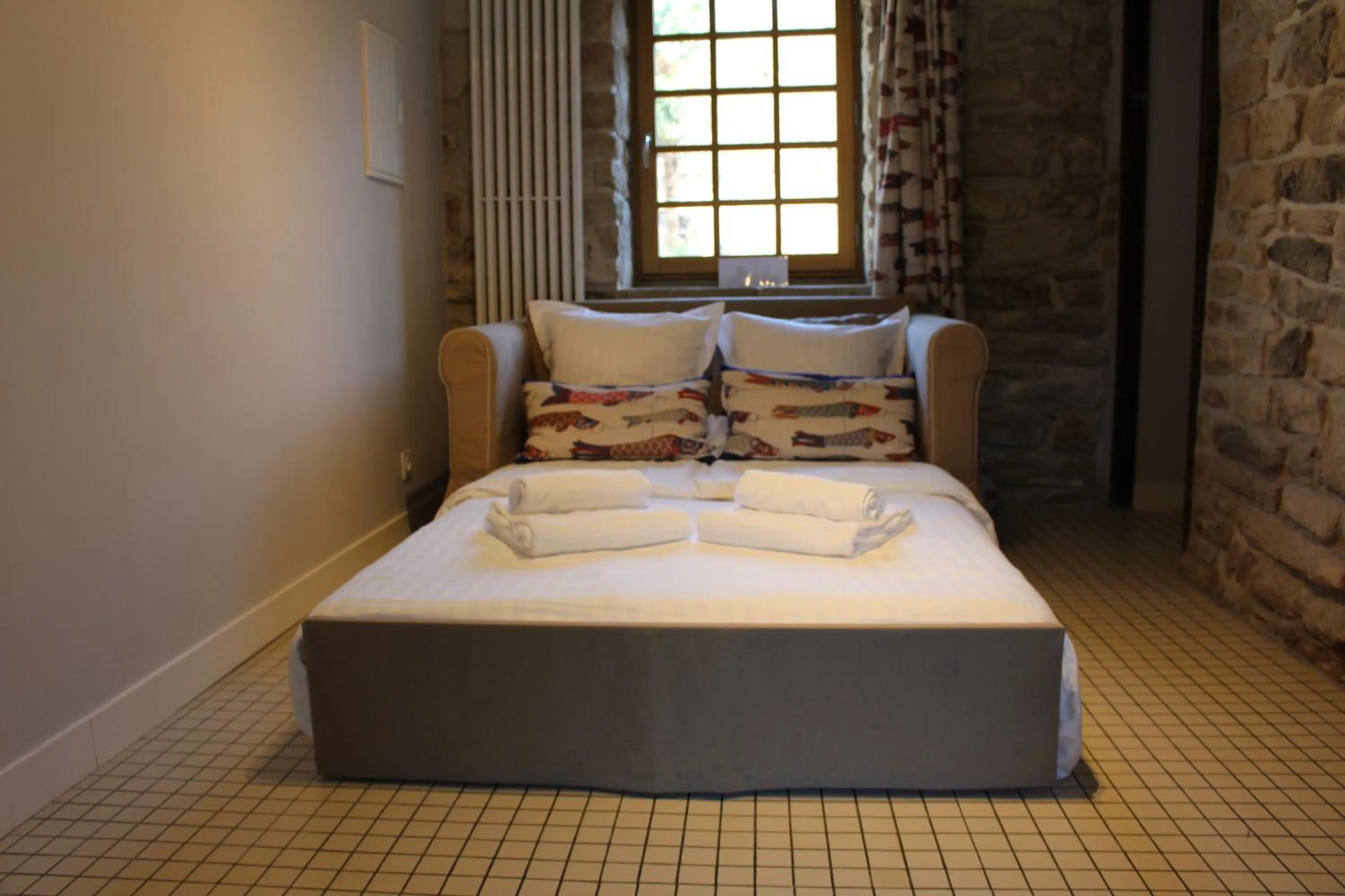 Bed in Manoir du Moustoir - Hôtel Les Empreintes