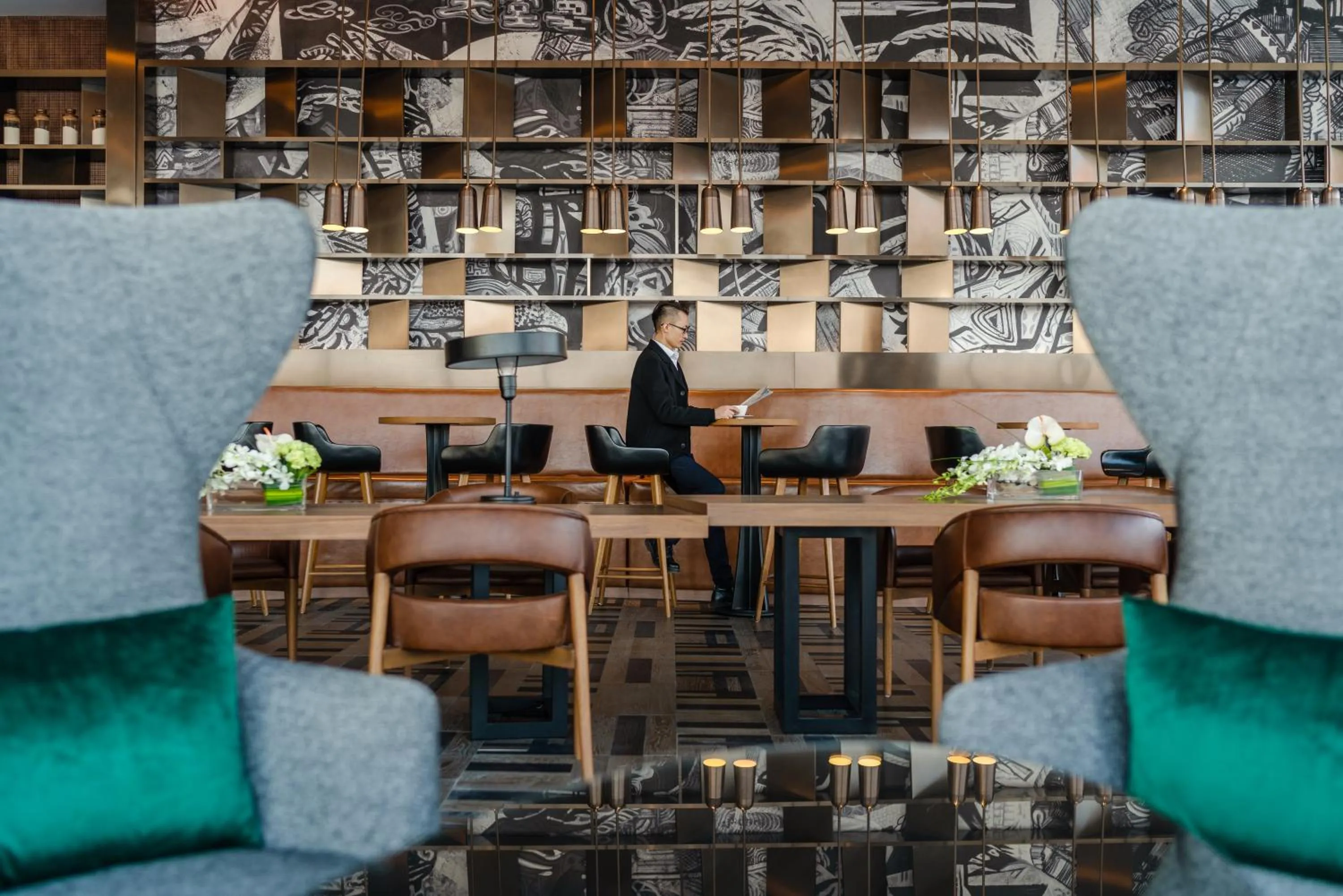 Lounge or bar in Pullman Baotou