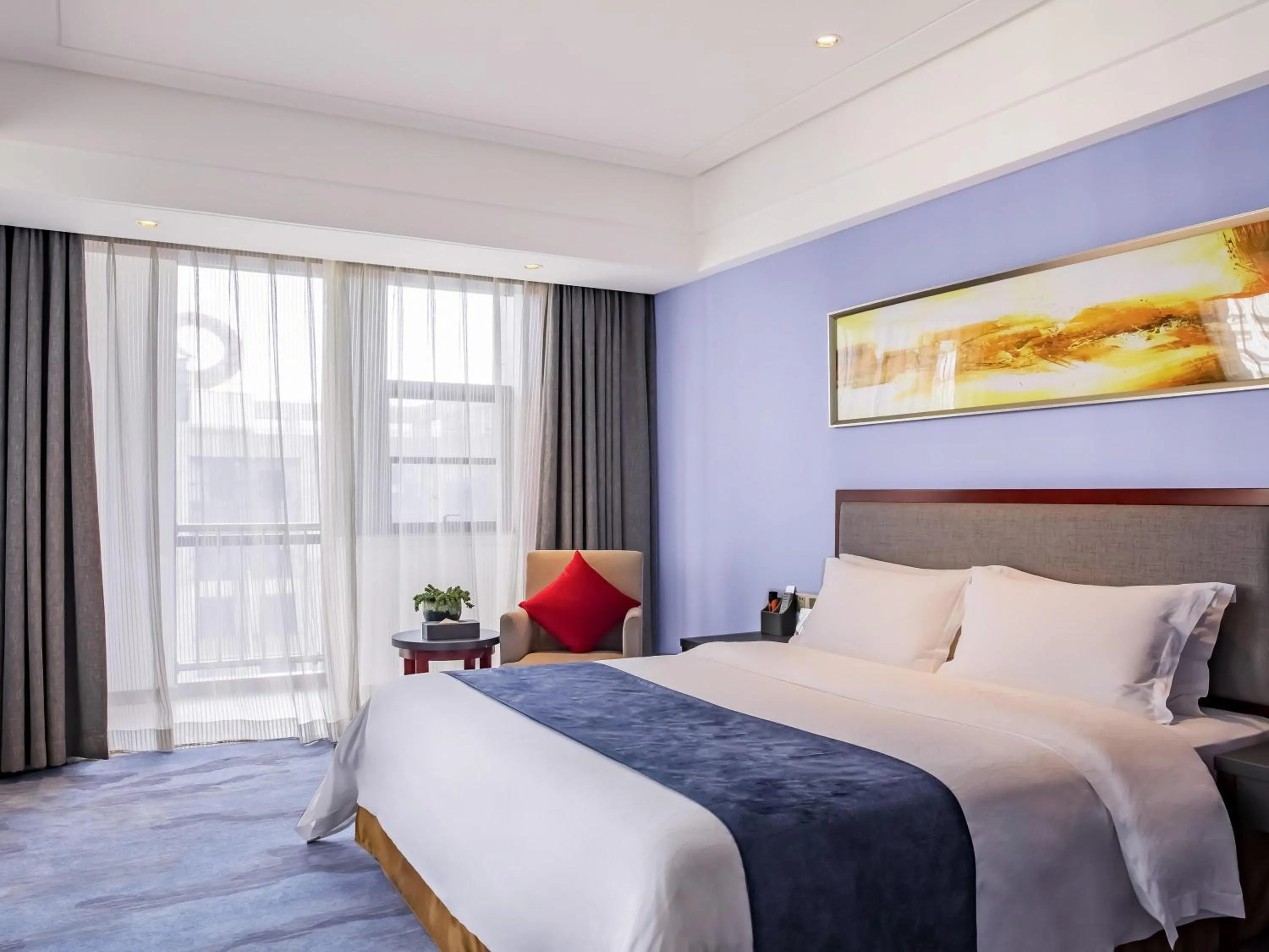 Bedroom, Bed in Novotel Guiyang Panjiang