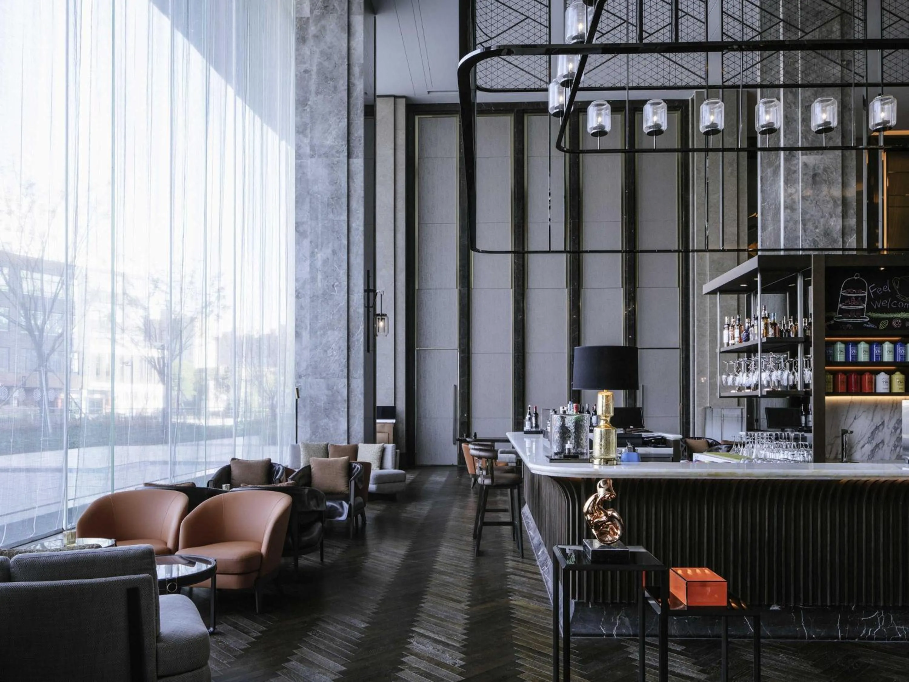 Lounge or bar in Pullman Shanghai Qingpu Excellence