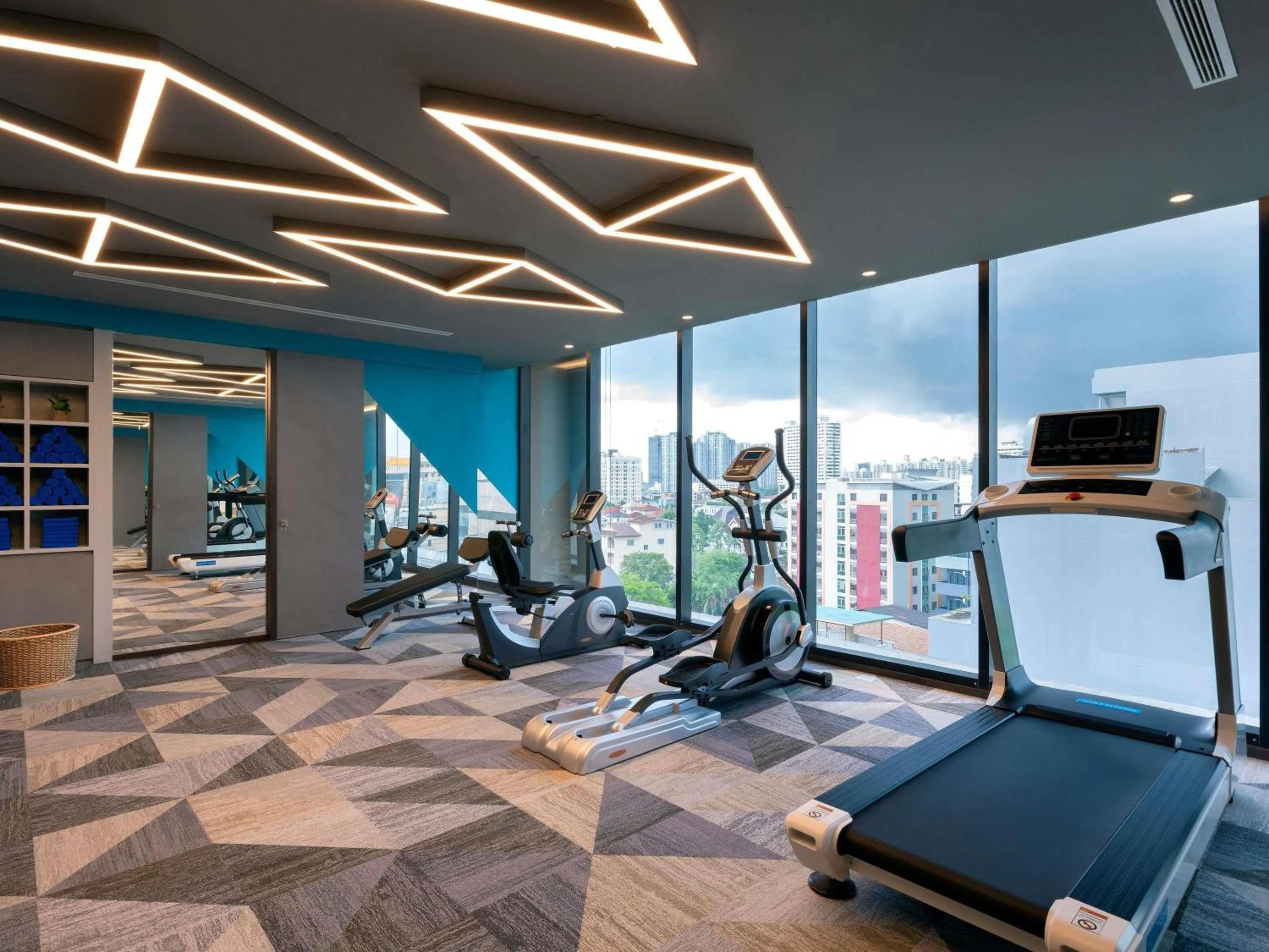 Fitness centre/facilities in ibis Styles Bangkok Ratchada