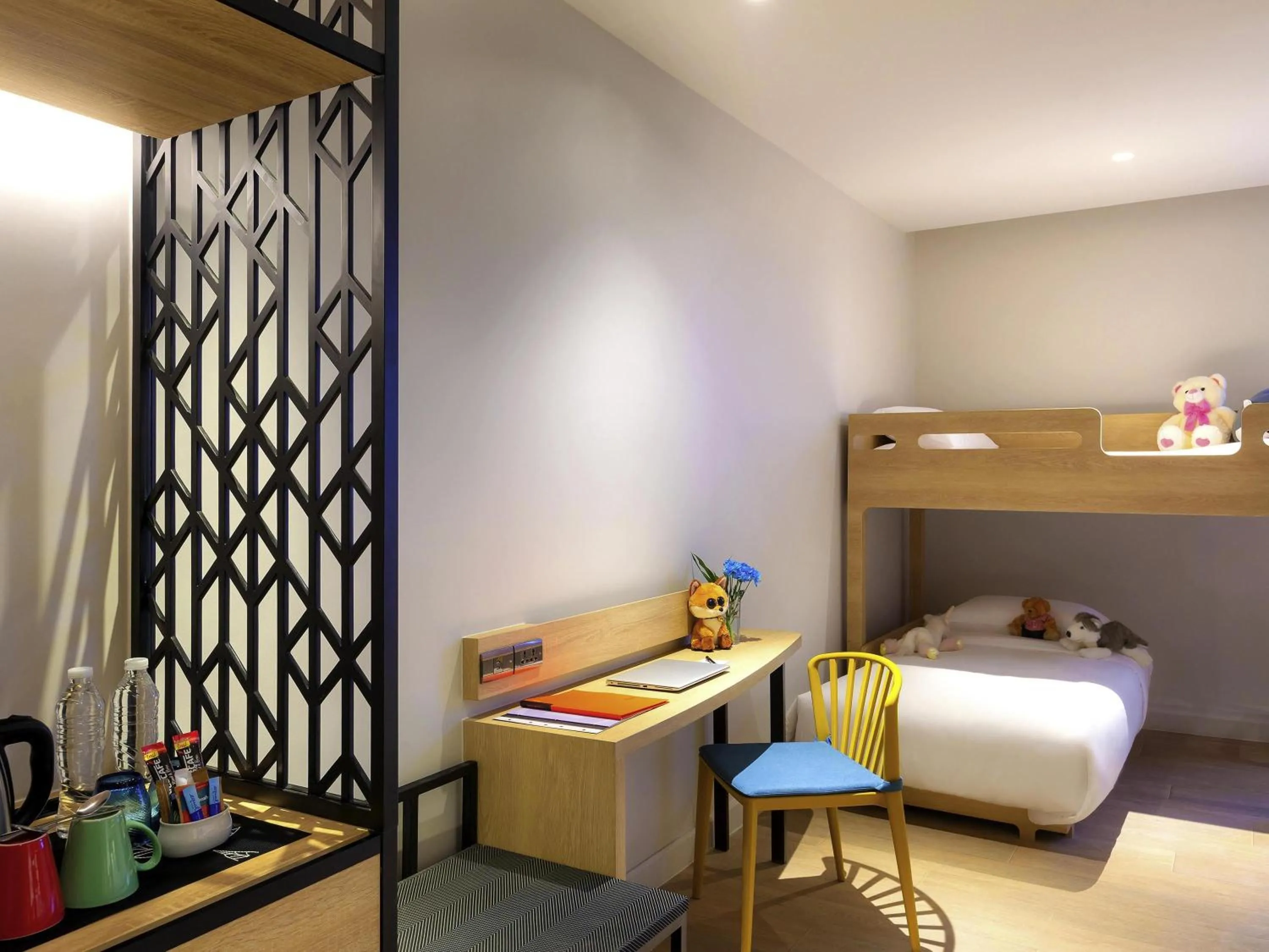 Bedroom, Bed in ibis Styles Bangkok Ratchada