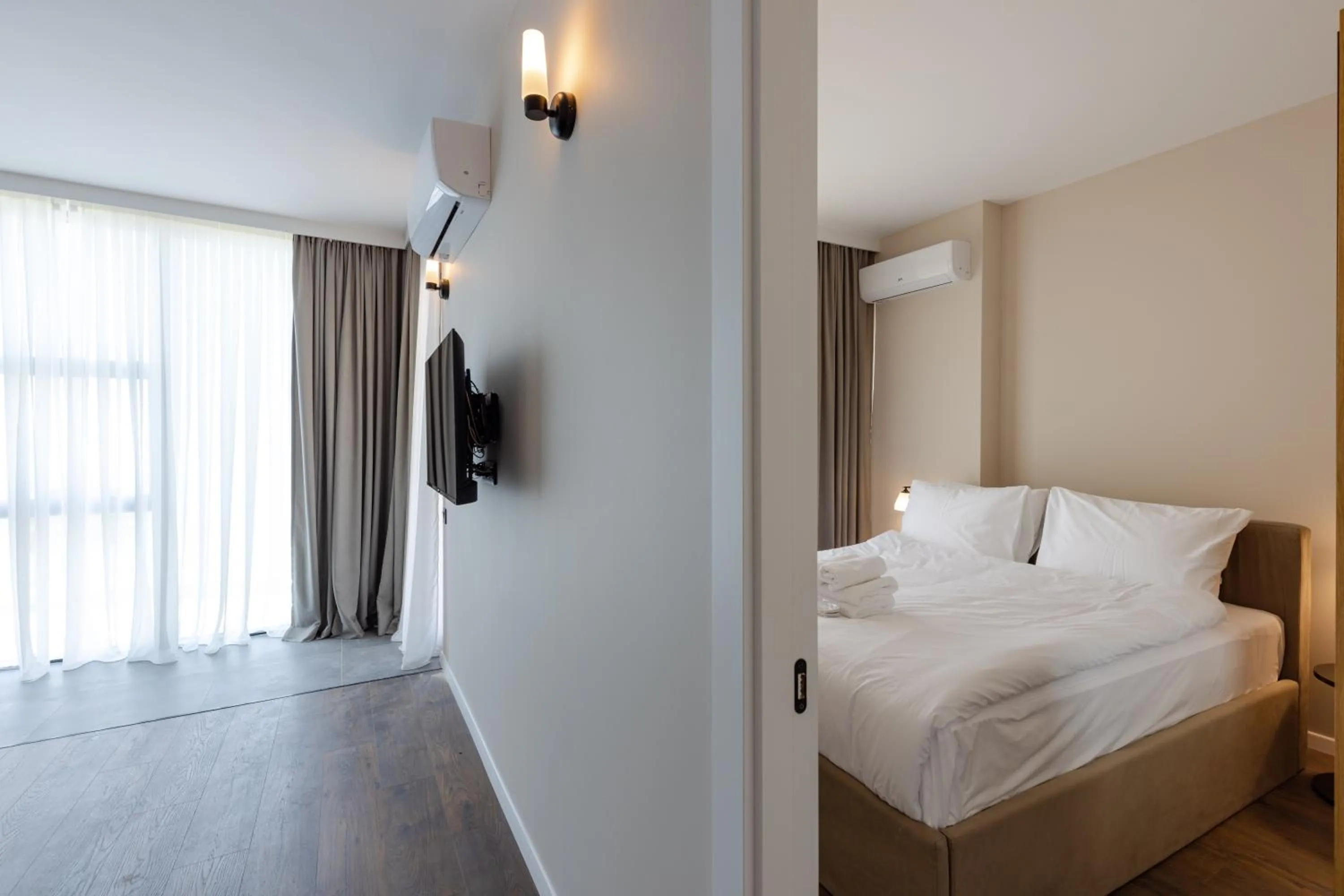 Bedroom, Bed in Aqua Batumi Hotel & Apartments