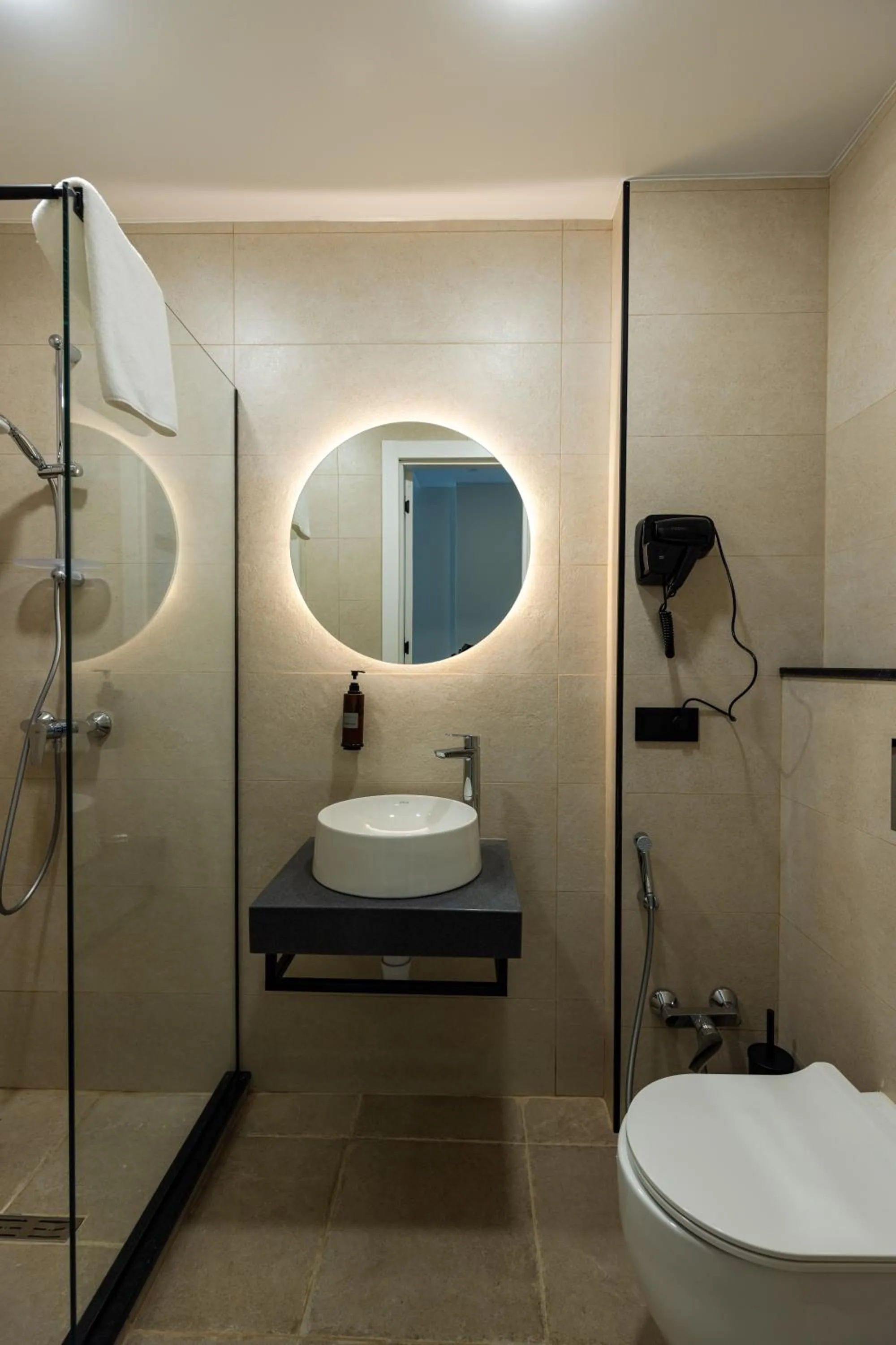Bathroom in Aqua Batumi Hotel & Apartments