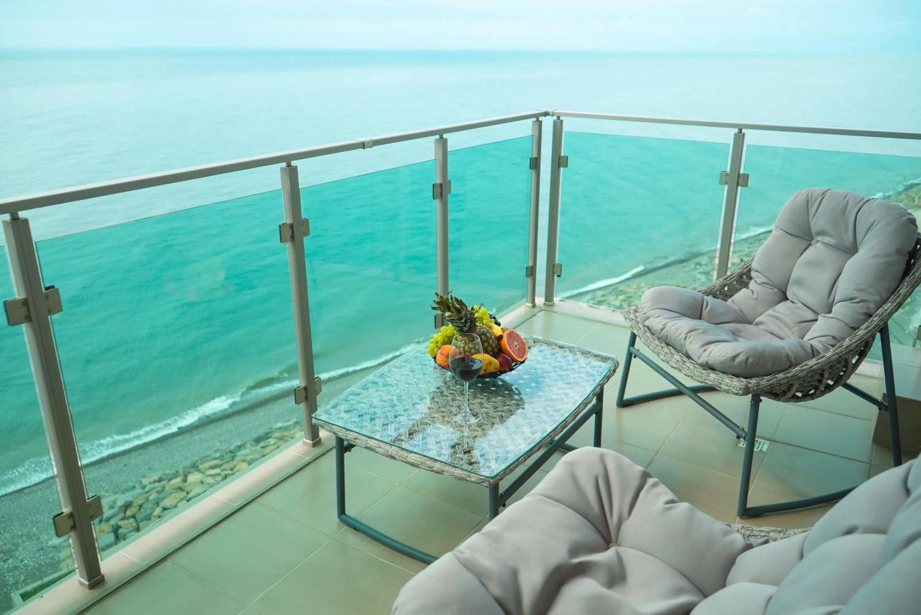 Balcony/Terrace in Aqua Batumi Hotel & Apartments