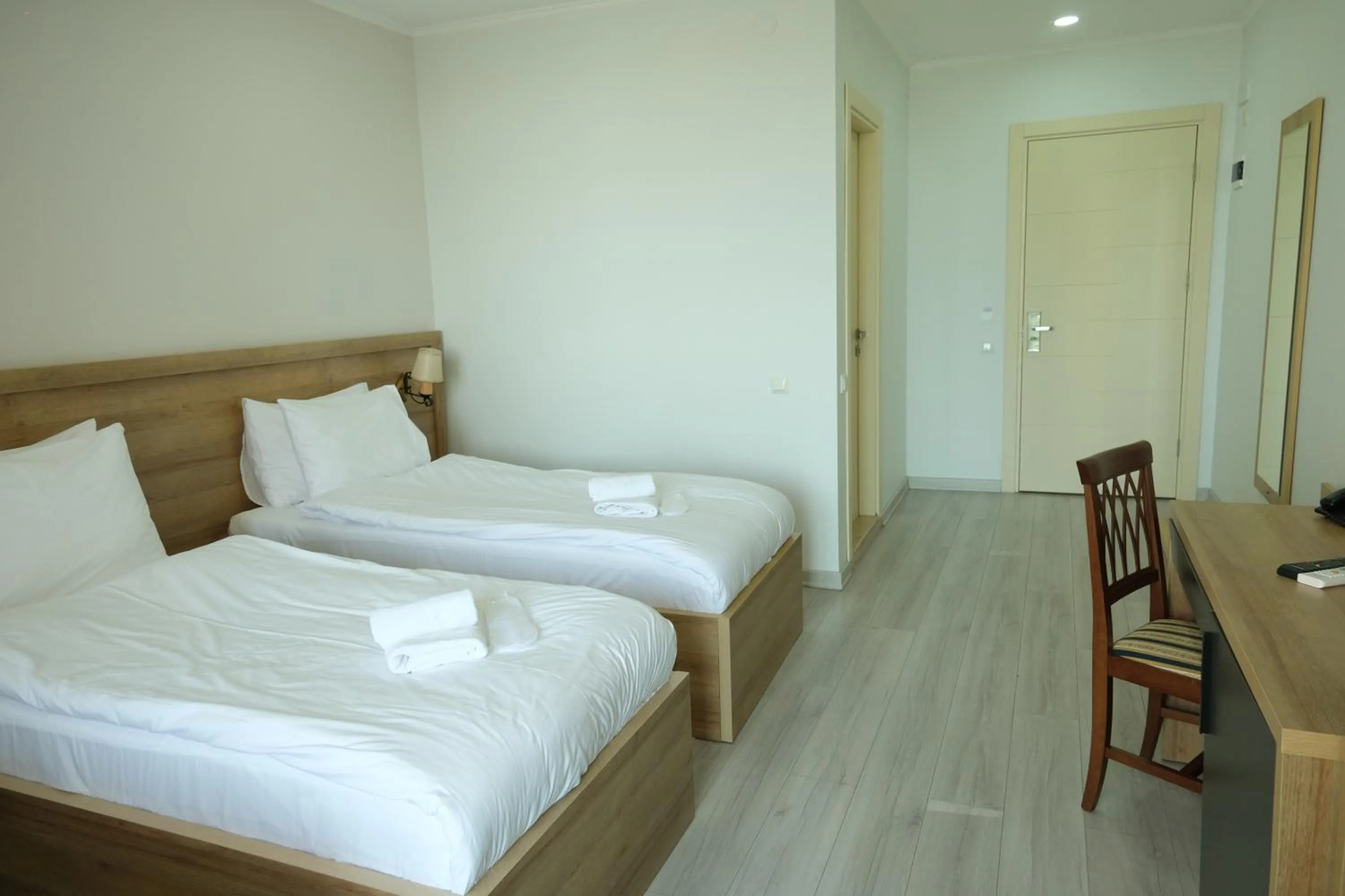 Bed in Aqua Batumi Hotel & Apartments