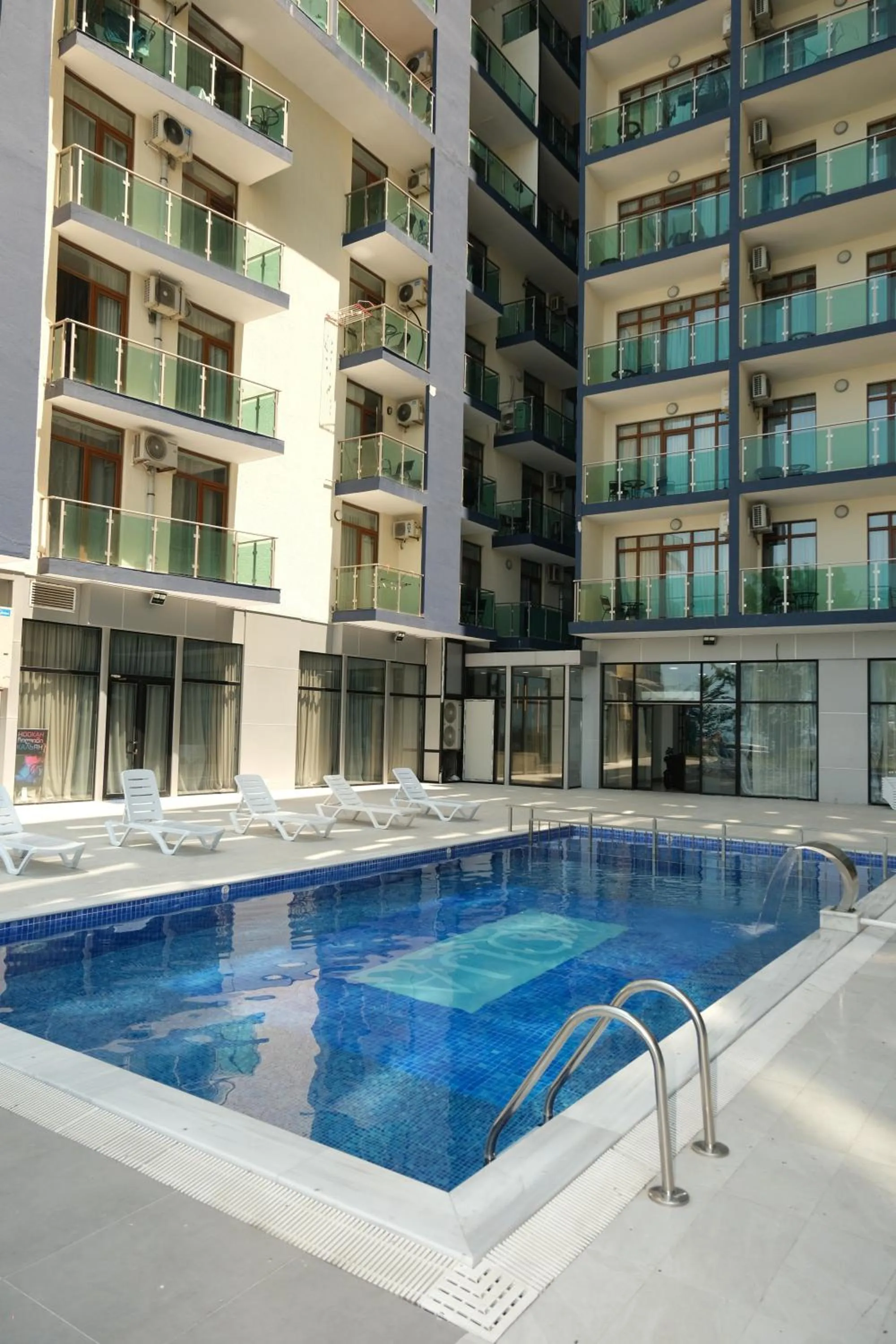 Swimming pool in Aqua Batumi Hotel & Apartments