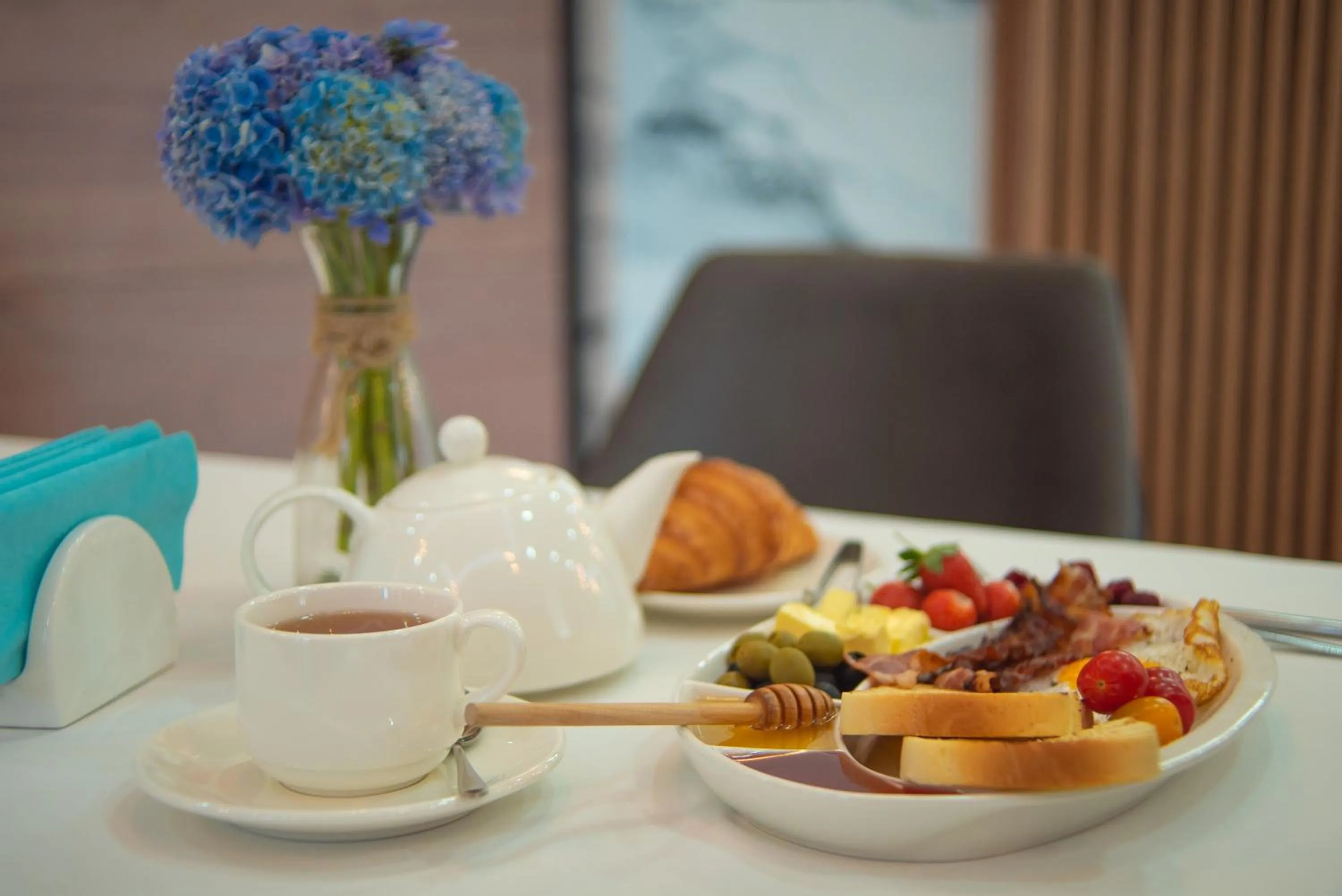 Breakfast in Aqua Batumi Hotel & Apartments