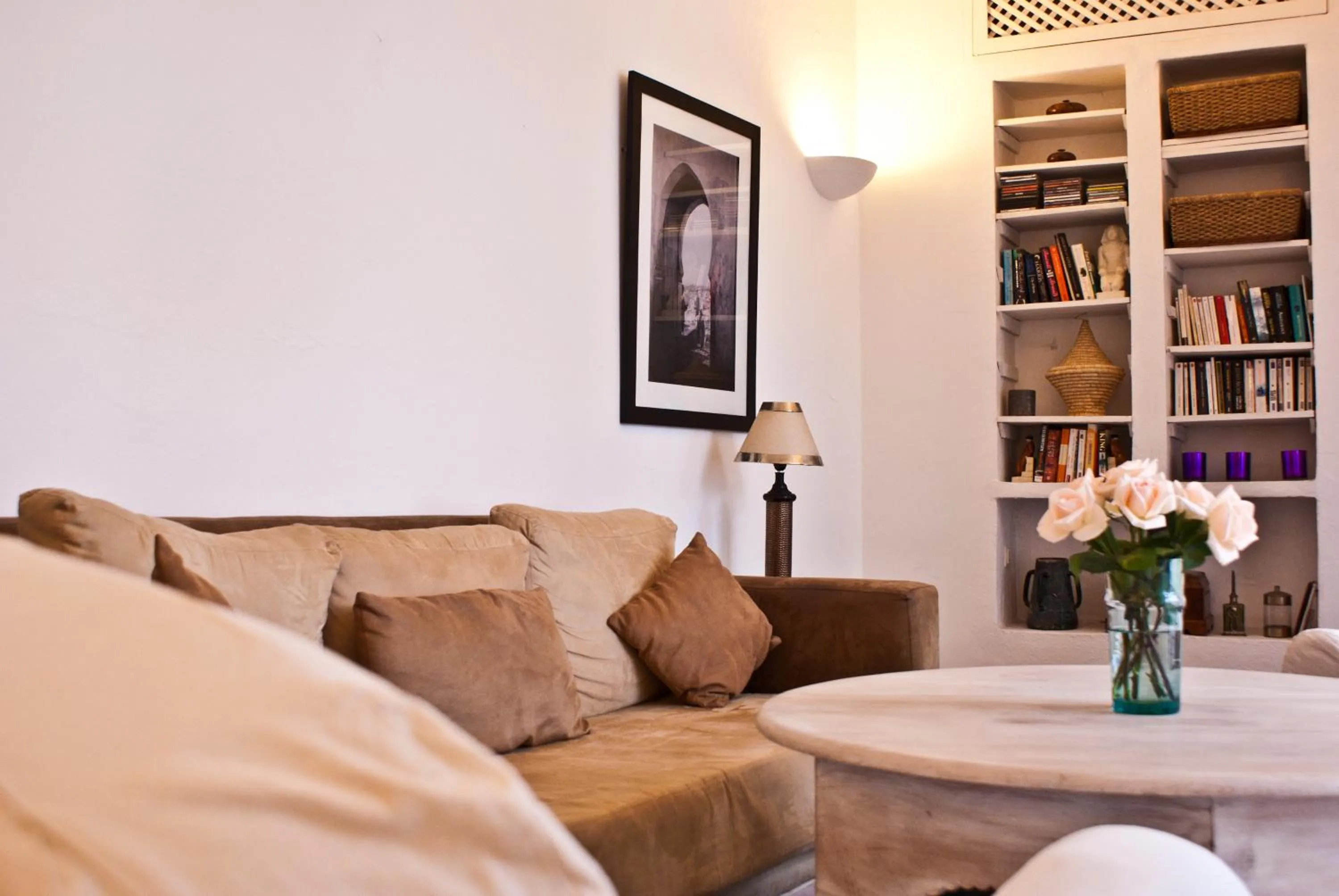 Communal lounge/ TV room in Riad Safa