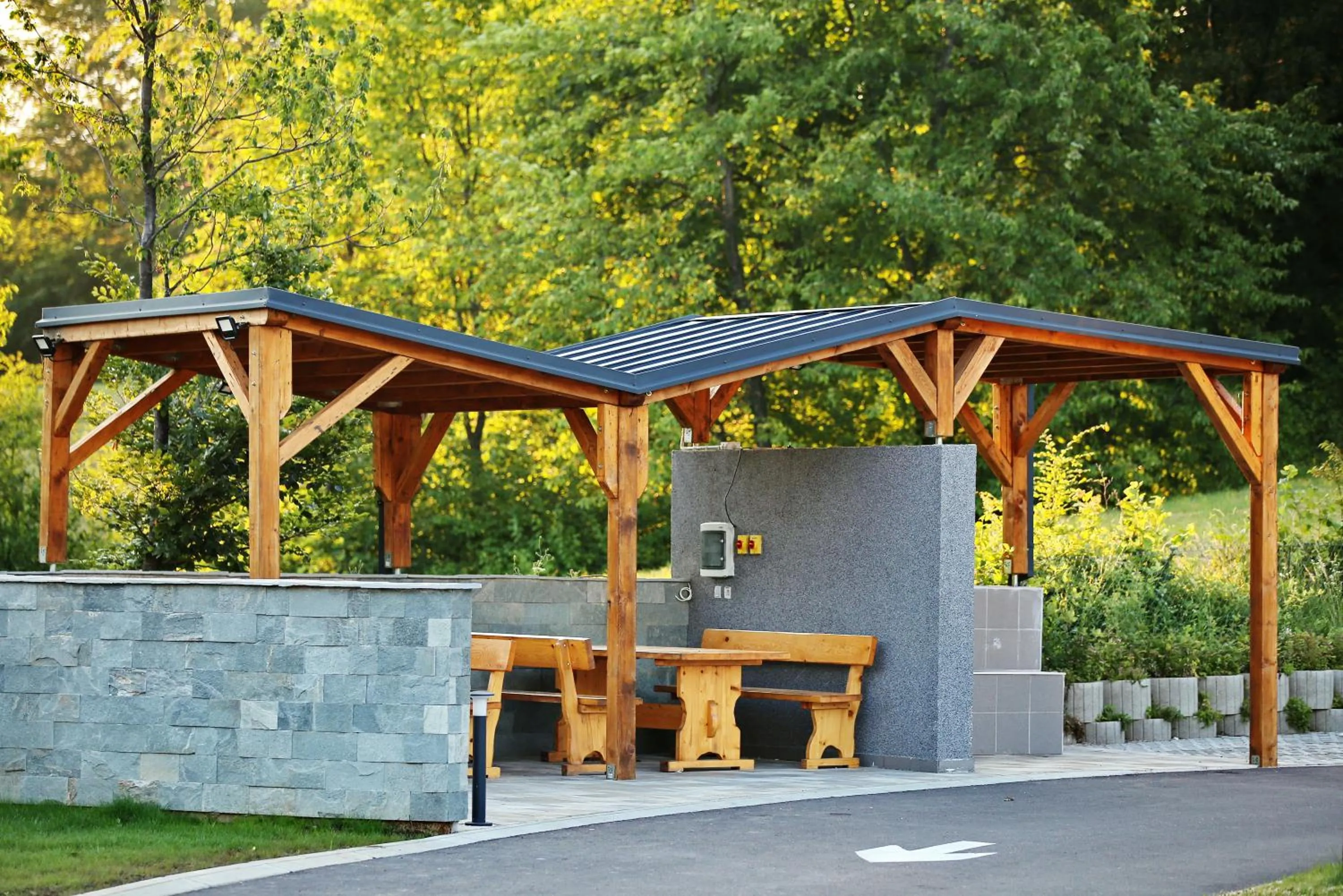 Property building in Mobile Homes Camping Plitvice