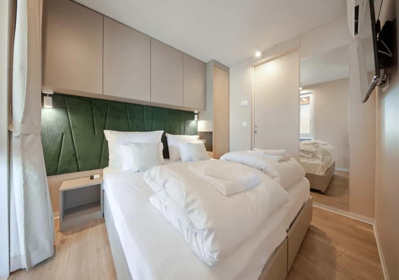 Bed in Mobile Homes Camping Plitvice