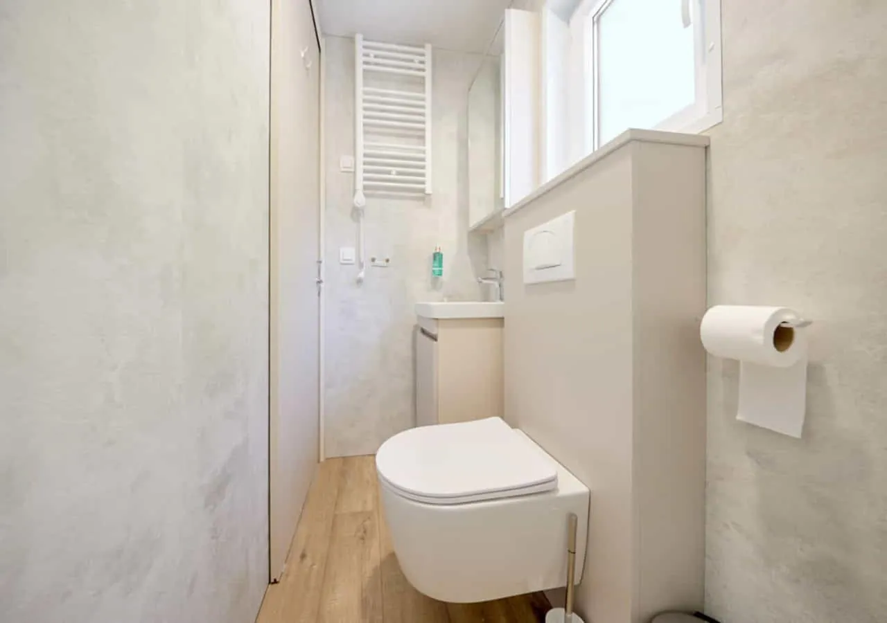 Toilet in Mobile Homes Camping Plitvice