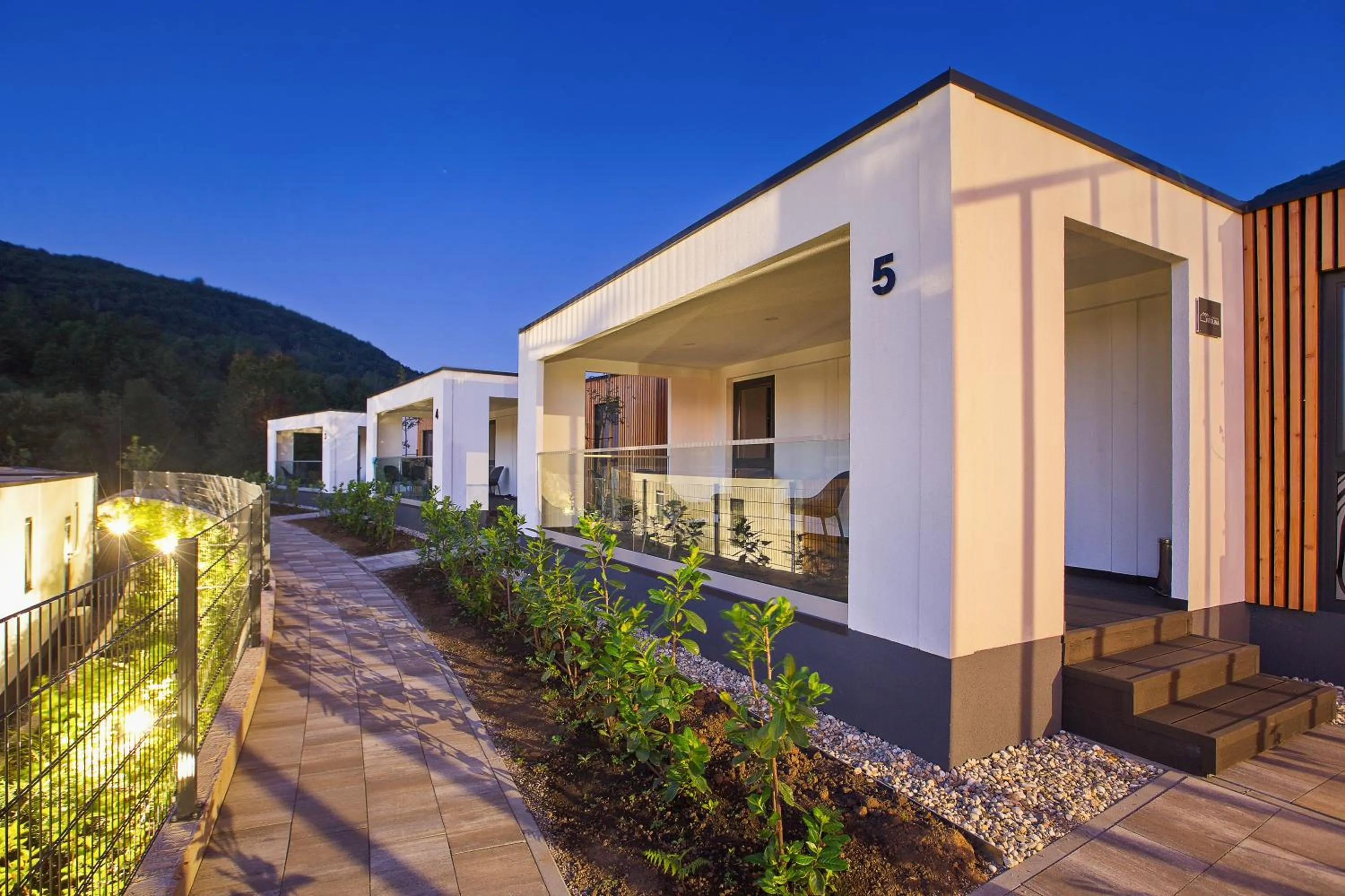 Patio in Mobile Homes Camping Plitvice