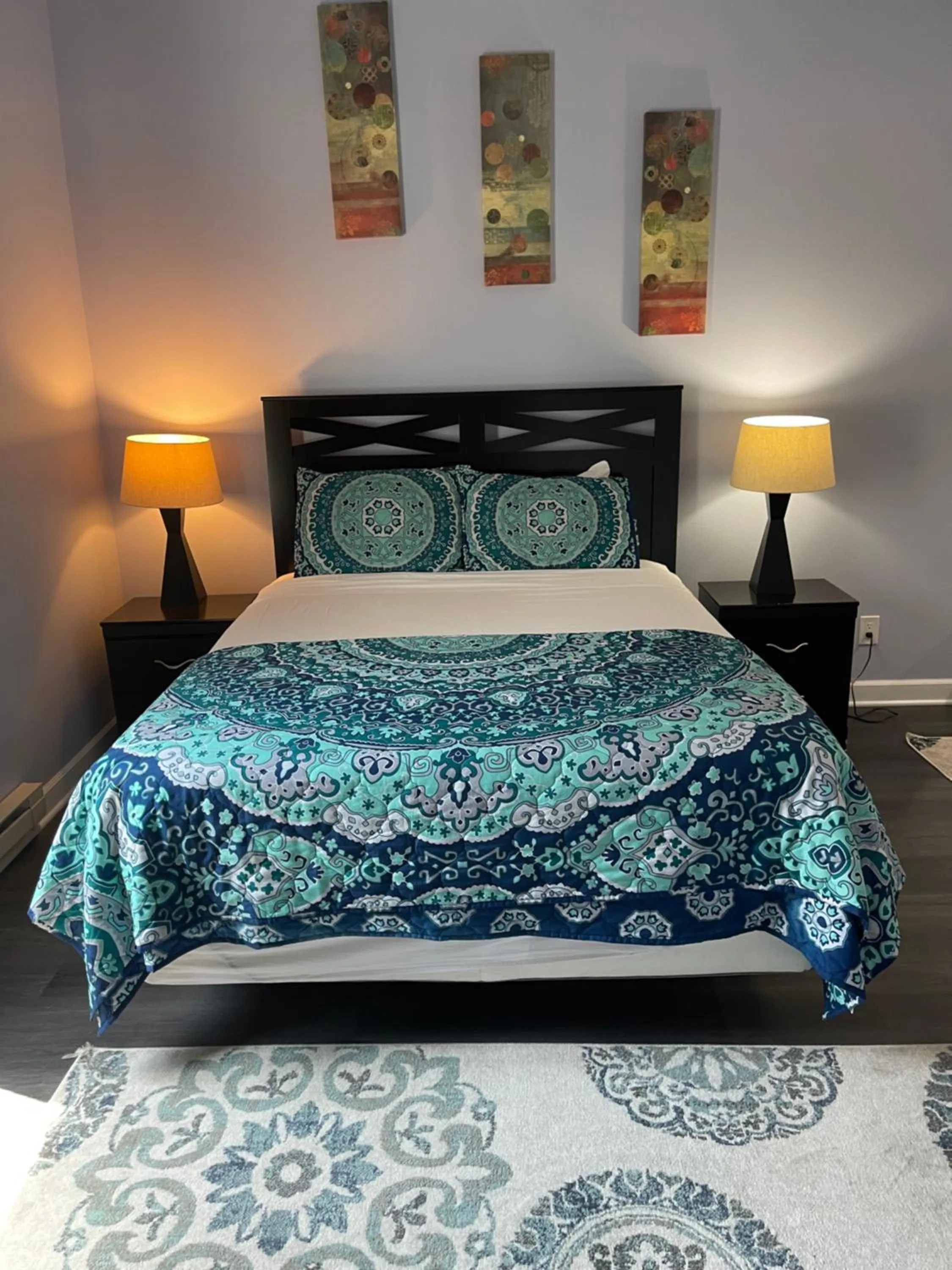 Bed in Caribbean Club Resort