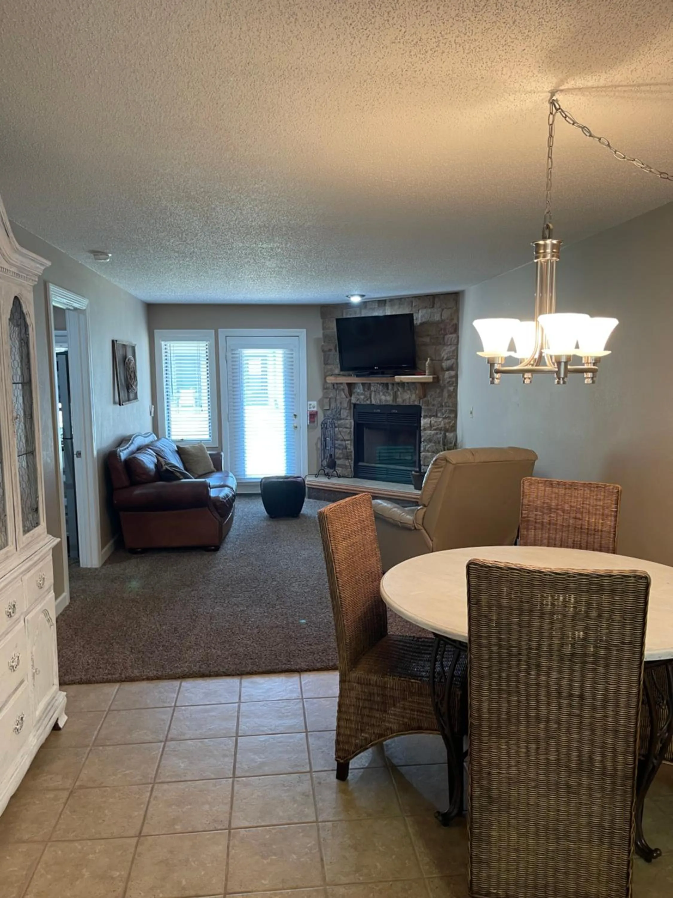 Seating area in Caribbean Club Resort