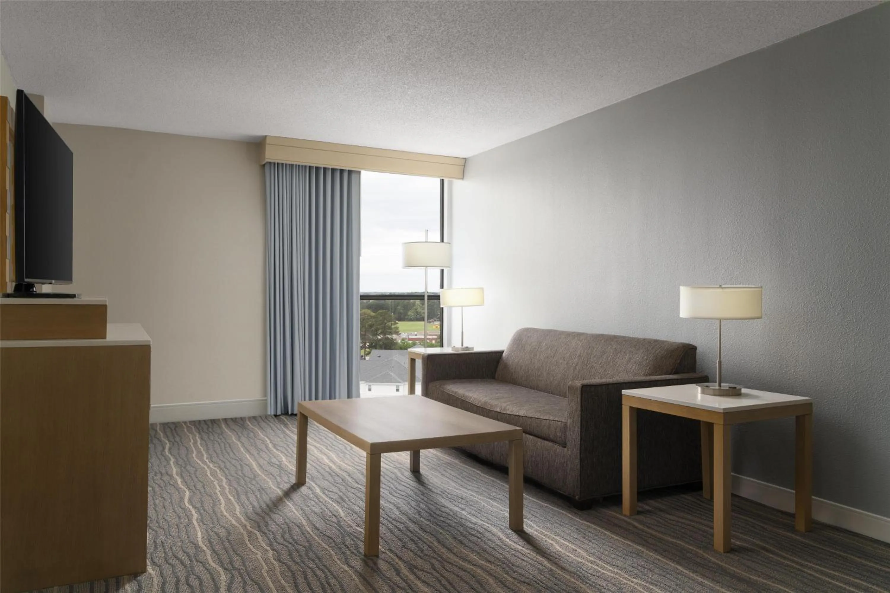 Living room in DoubleTree by Hilton Virginia Beach