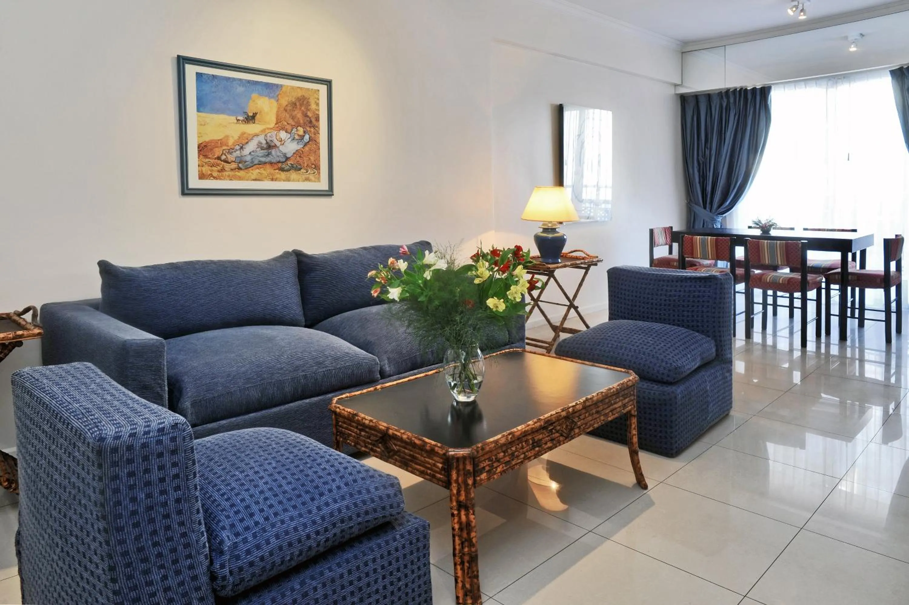 Living room in Mayla Apartments