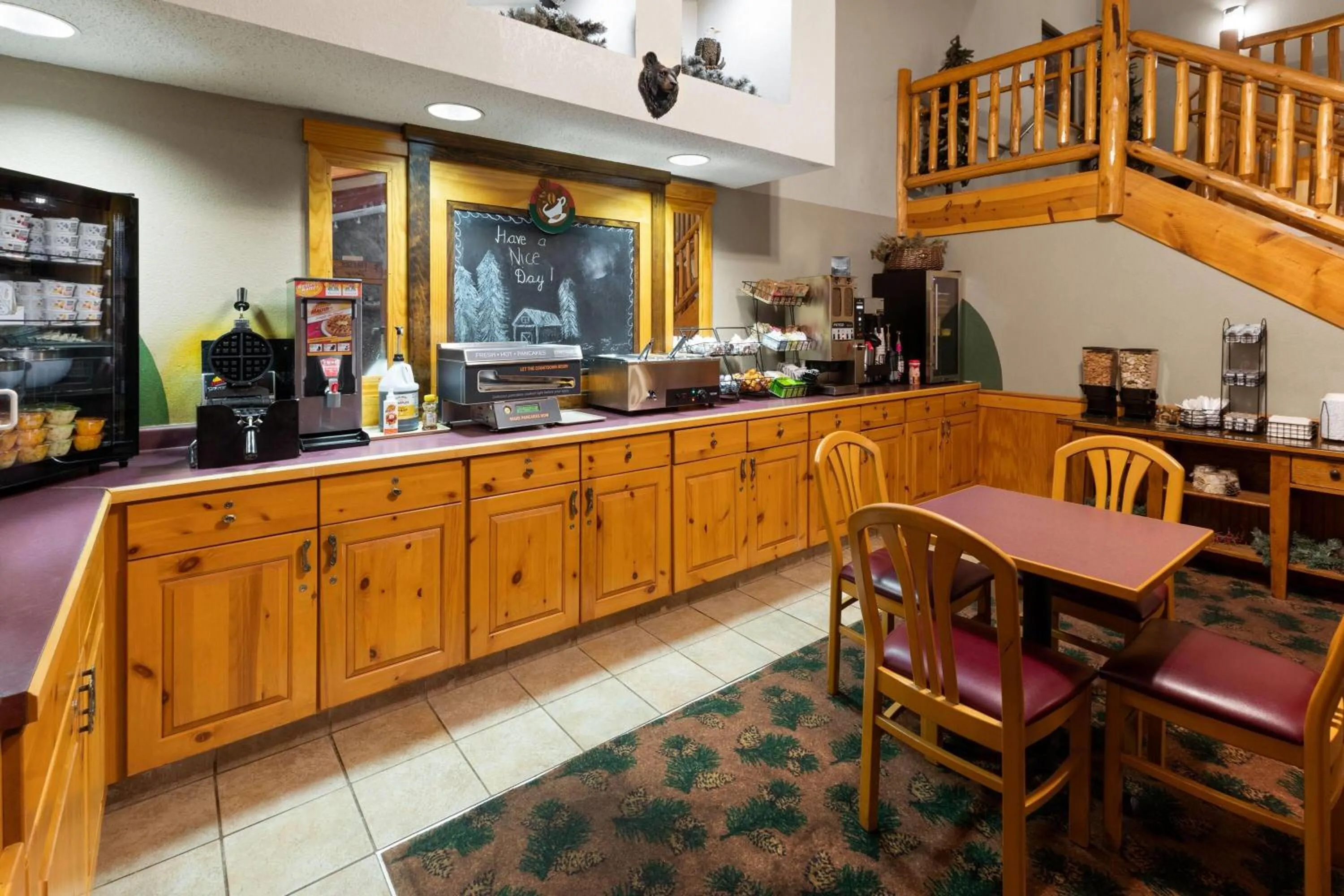 Breakfast in Shell Lake Lodge, a Travelodge by Wyndham