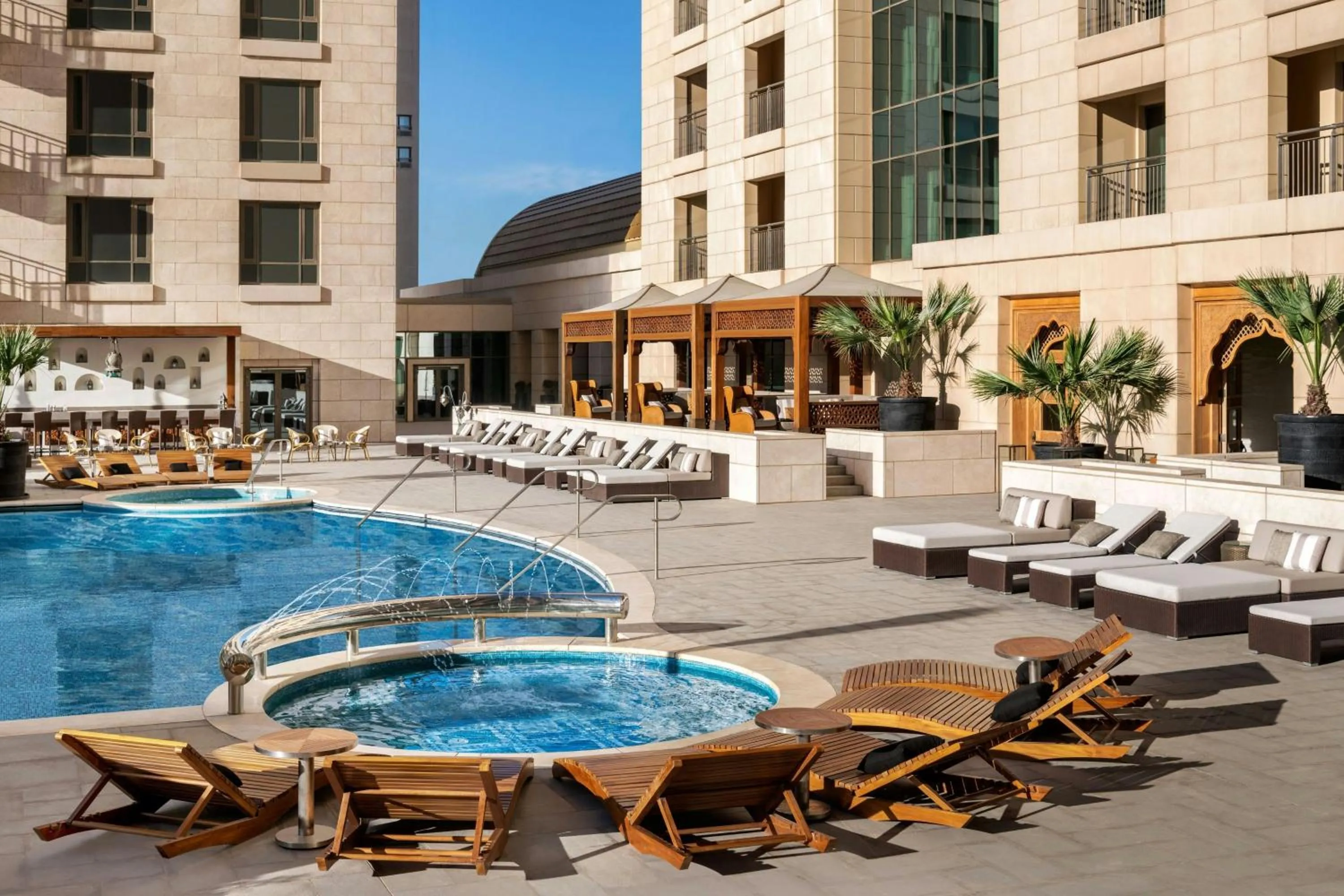 Swimming pool in The St. Regis Cairo