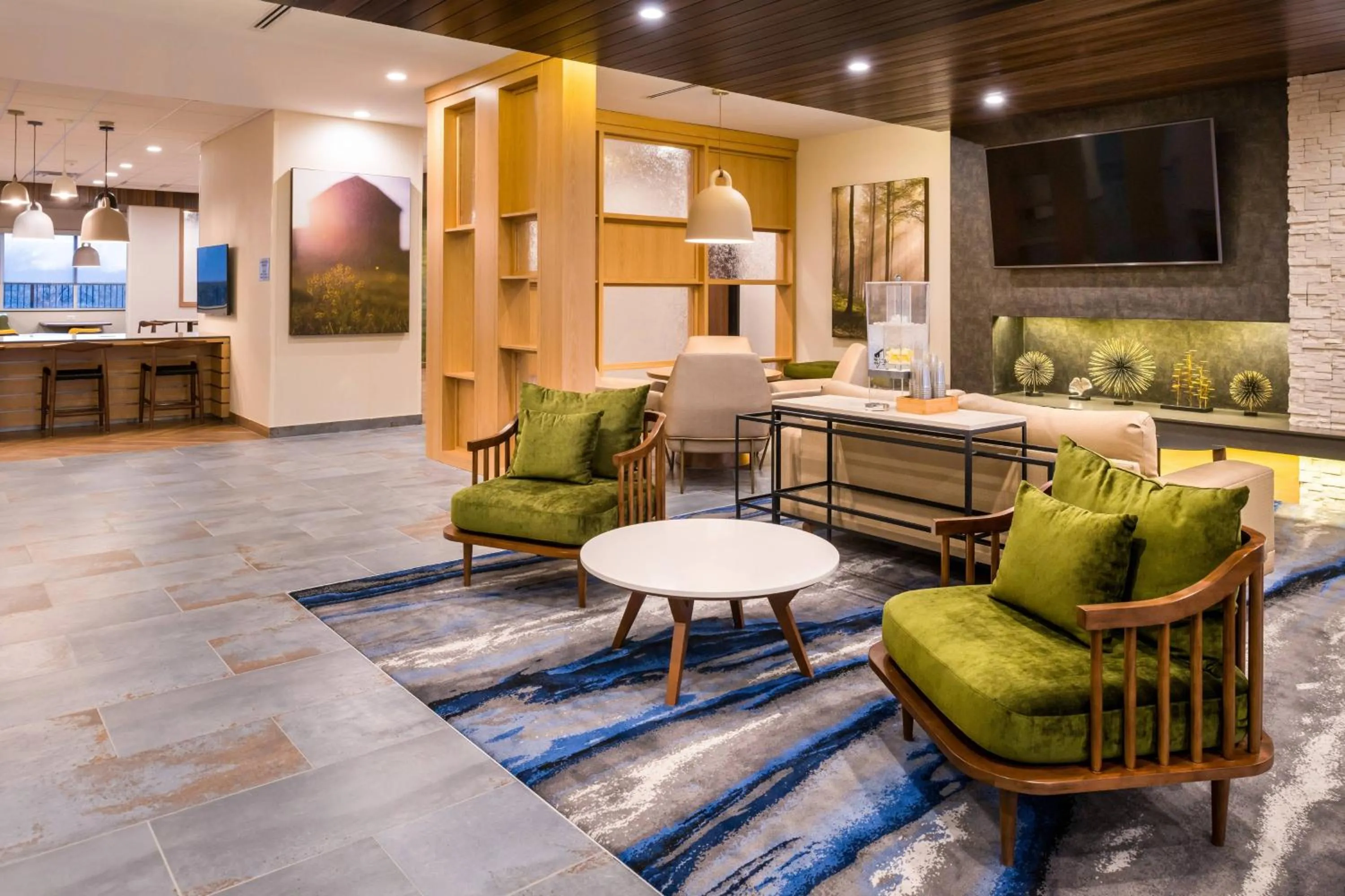 Lobby or reception in Fairfield Inn & Suites by Marriott Fort Worth Southwest at Cityview