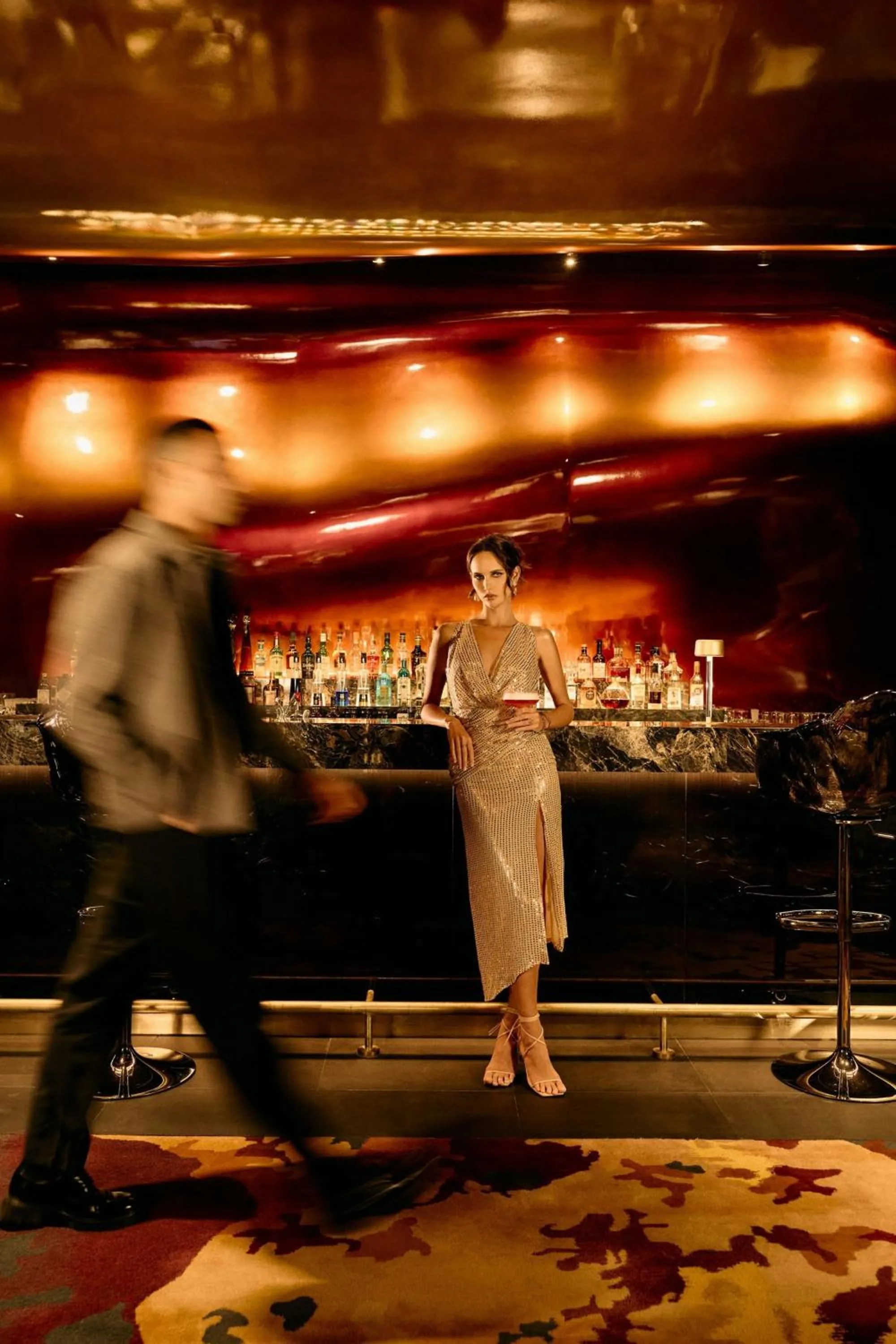 Lounge or bar in W Dubai - The Palm