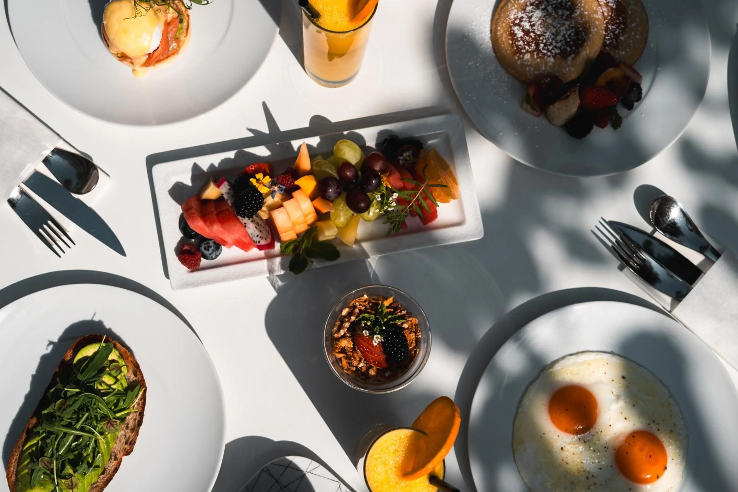 Breakfast in W Dubai - The Palm