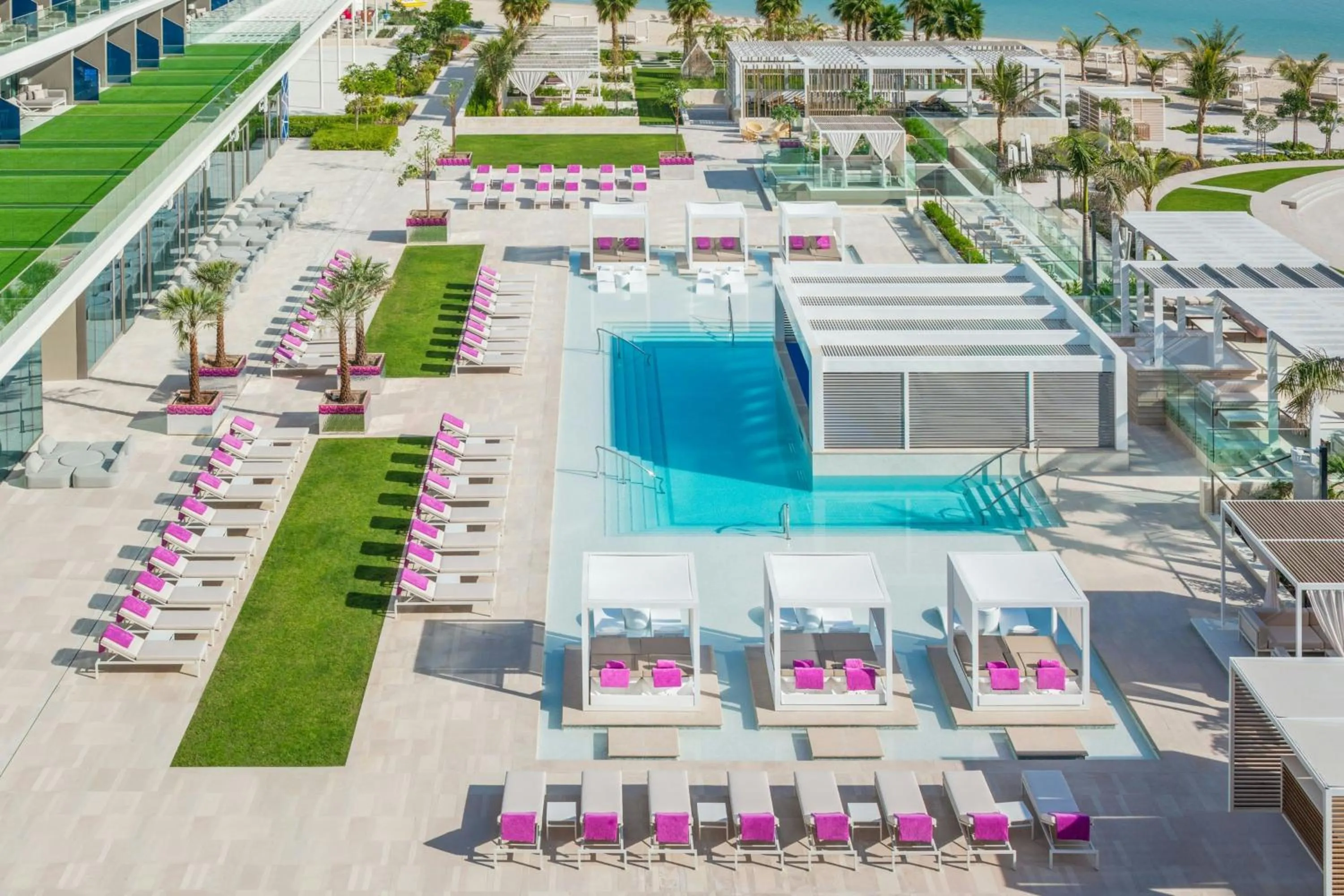 Fitness centre/facilities in W Dubai - The Palm