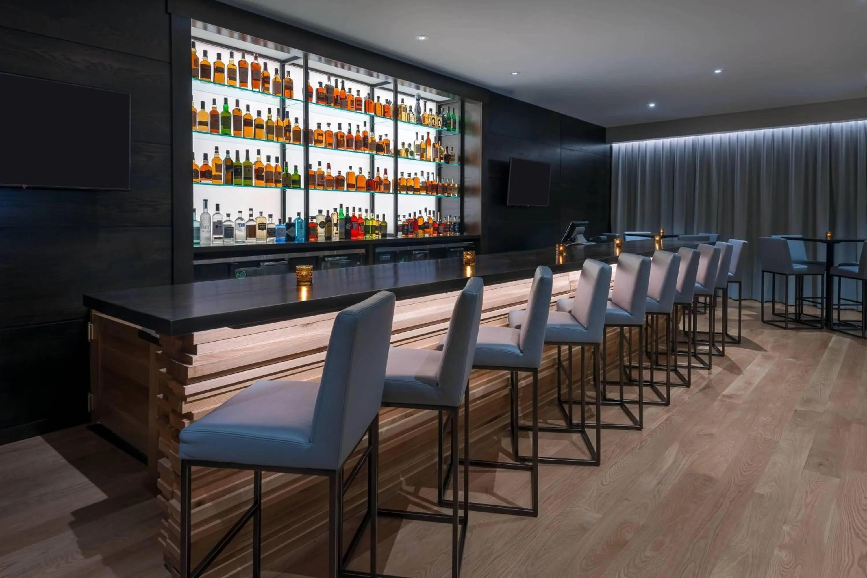 Lounge or bar in SpringHill Suites by Marriott Indianapolis Westfield