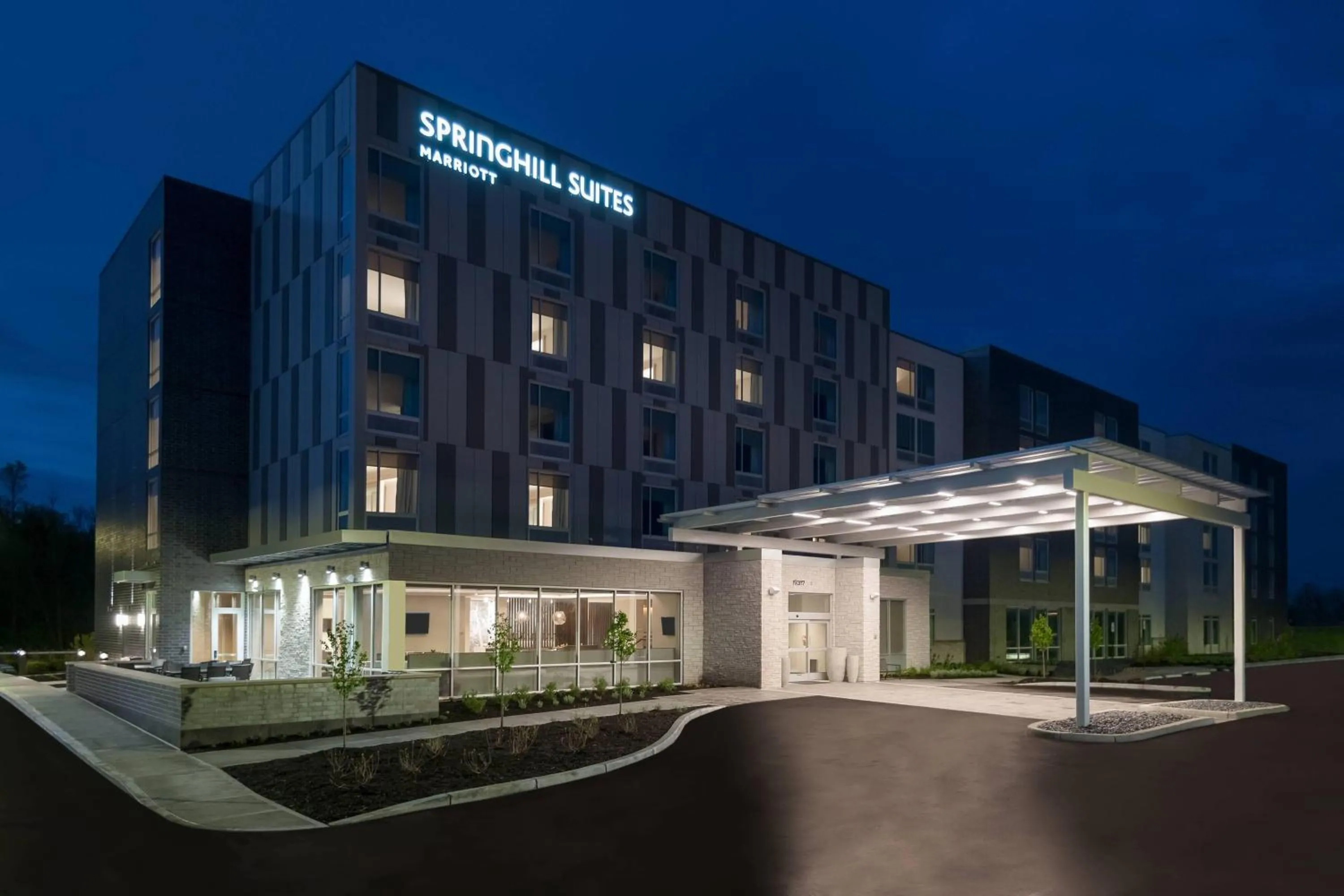 Property building in SpringHill Suites by Marriott Indianapolis Westfield