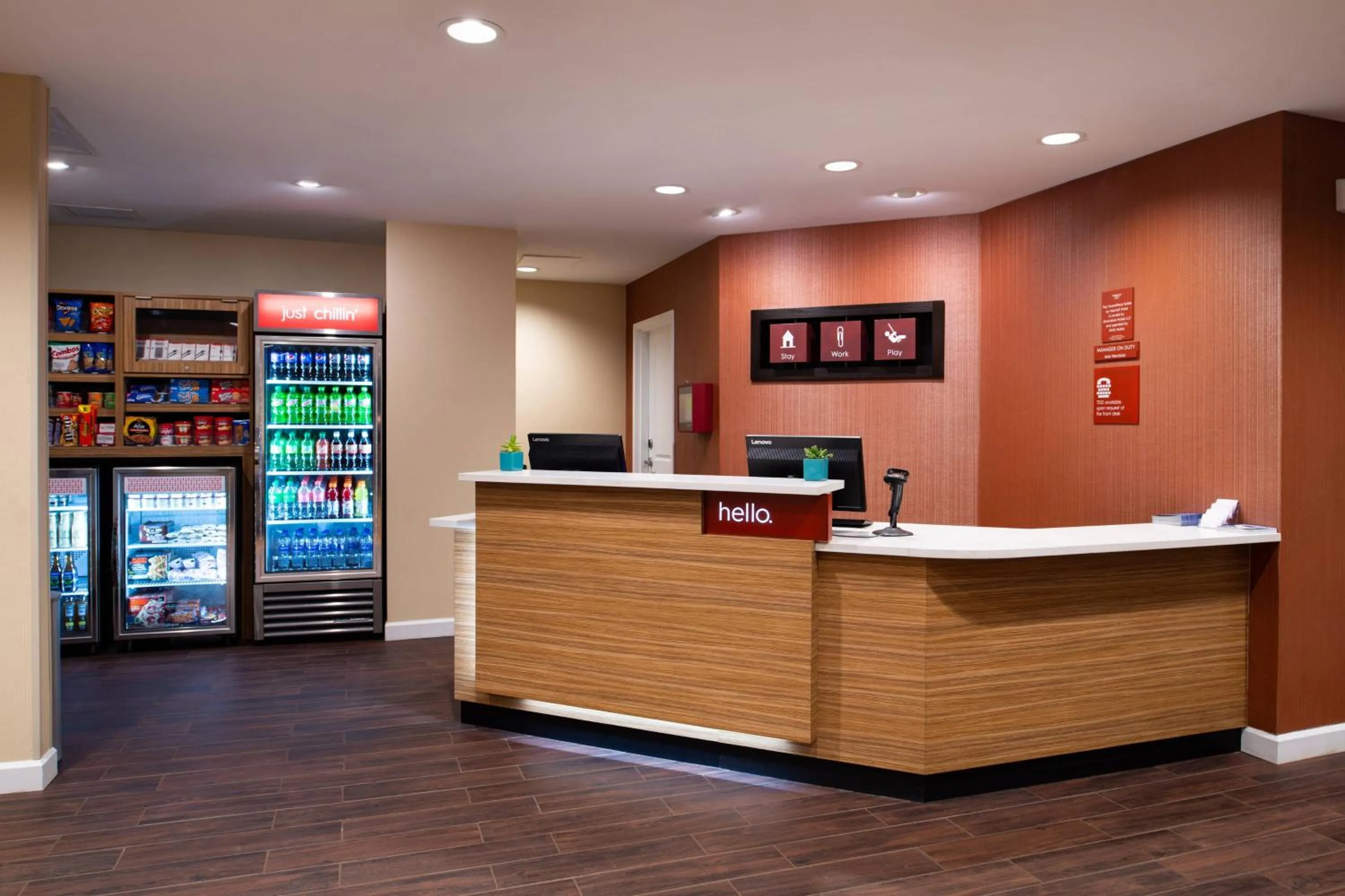 Lobby or reception in TownePlace Suites by Marriott St. Louis Chesterfield
