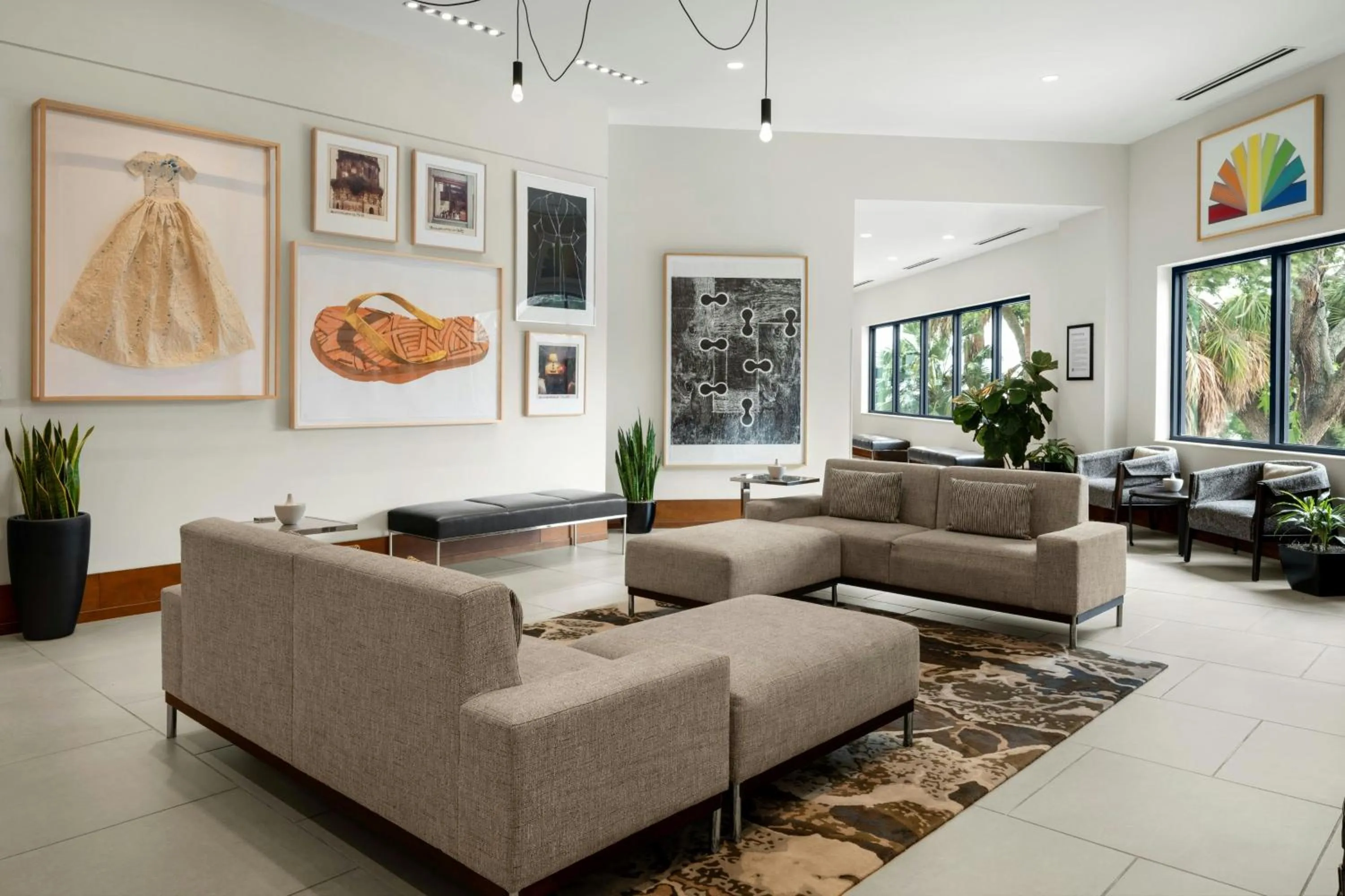 Lobby or reception in The CURRENT Hotel, Autograph Collection