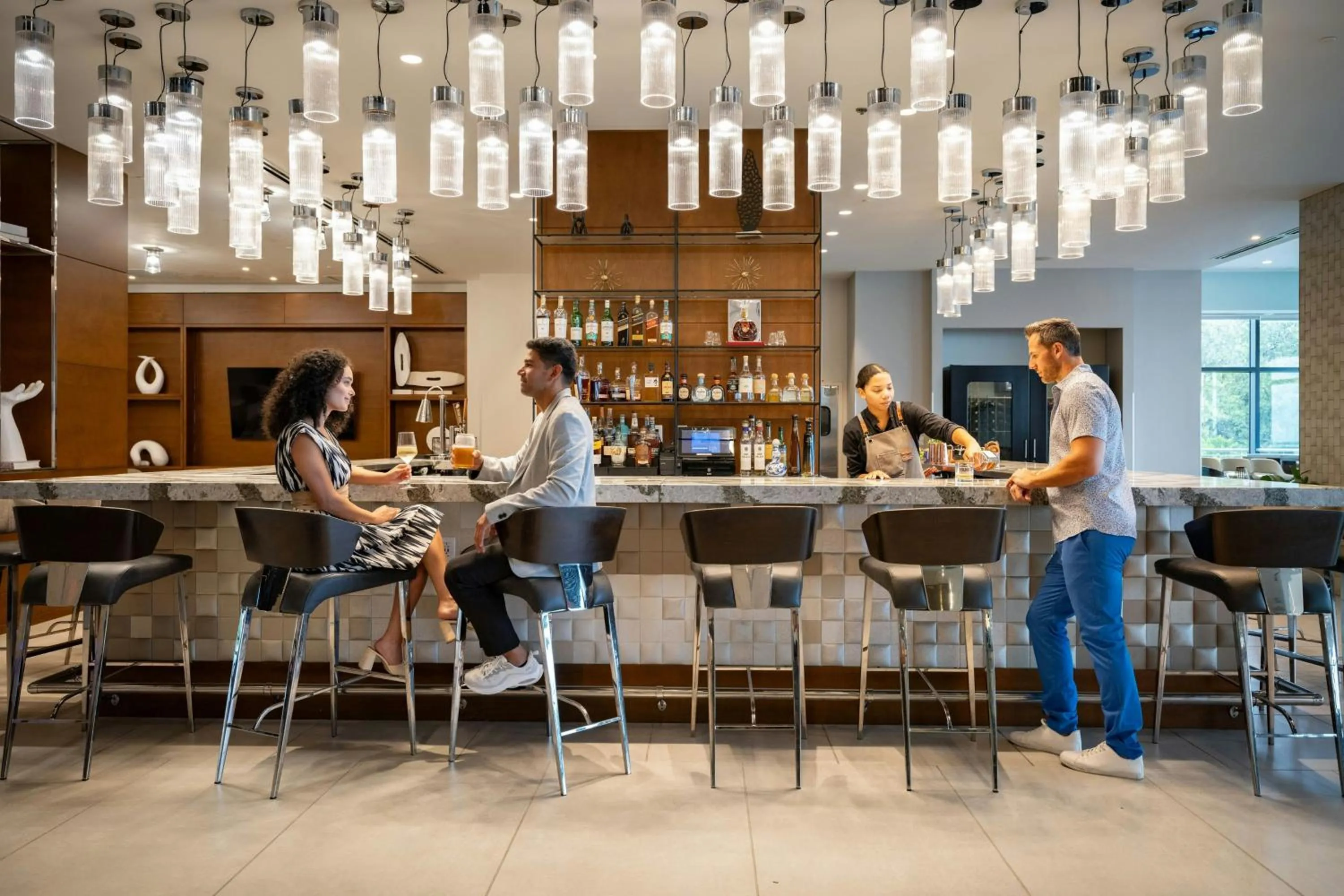 Lobby or reception in The CURRENT Hotel, Autograph Collection