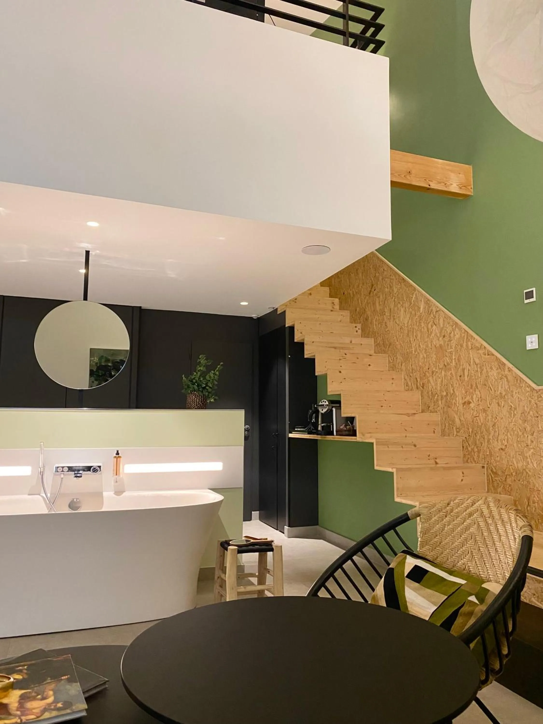 Living room in MiHotel Comte