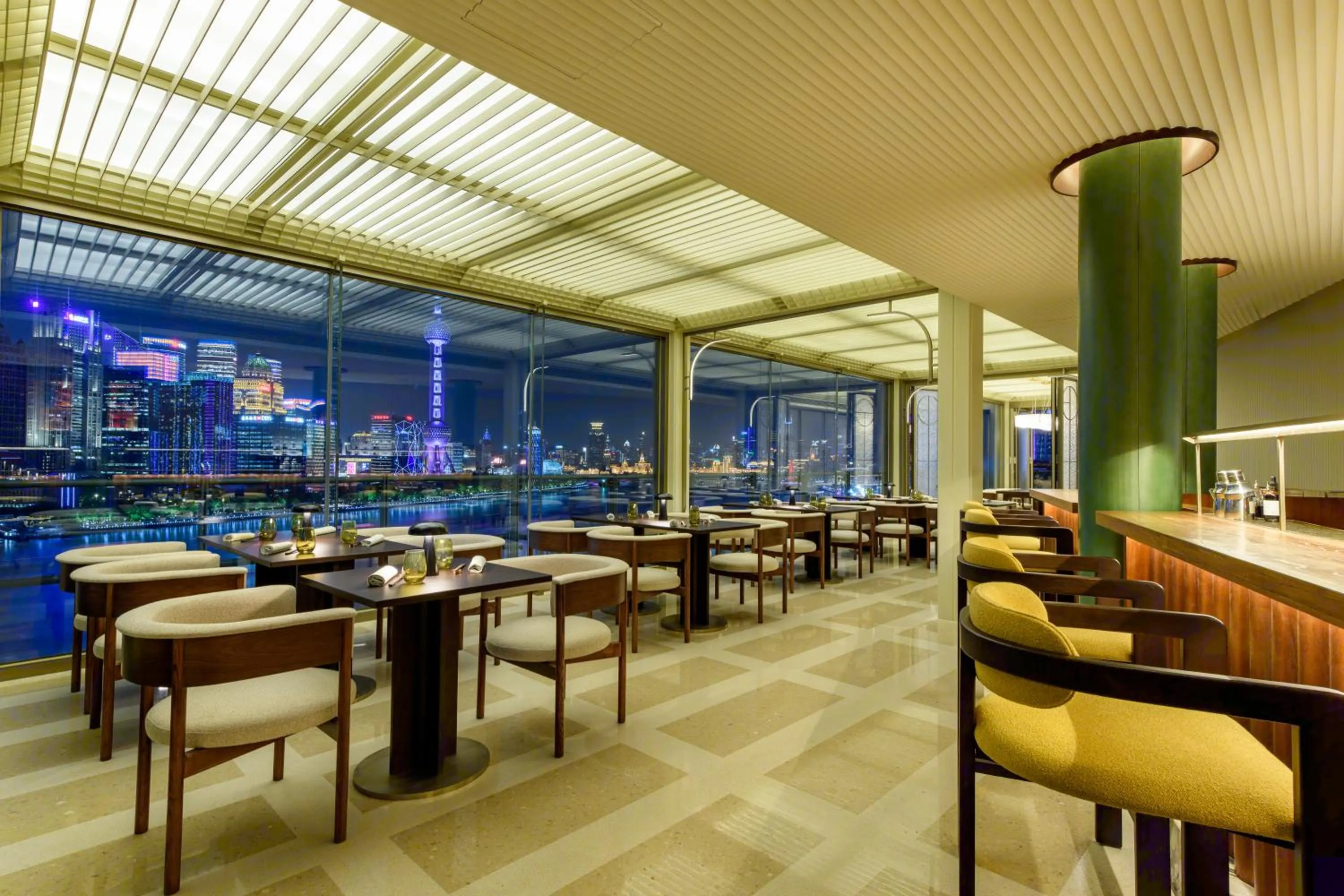 Restaurant/places to eat in Banyantree Shanghai On the Bund - Tales rooftop bar boasts a jaw-dropping panoramic vista