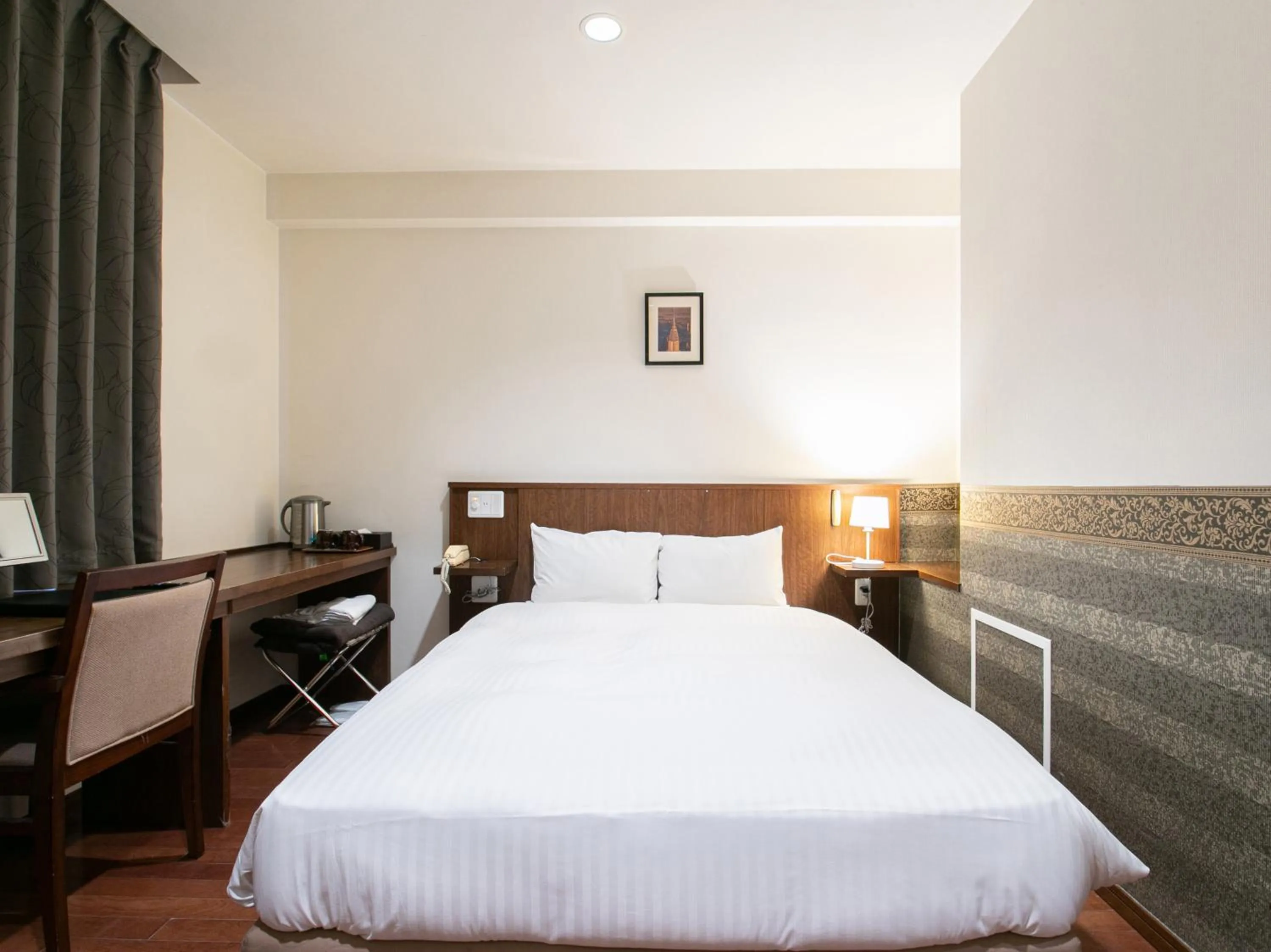 Photo of the whole room, Bed in Sutton Hotel Hakata City