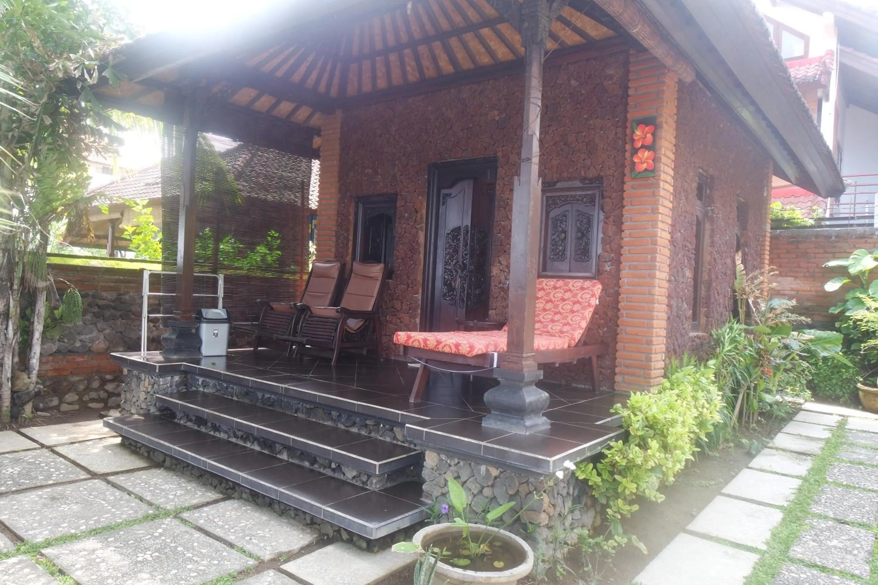 Balcony/Terrace in Bulih Beach Bungalows