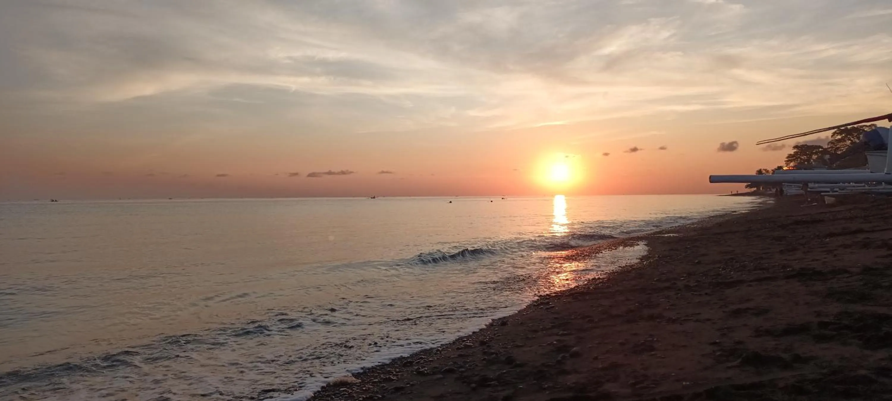Beach in Bulih Beach Bungalows