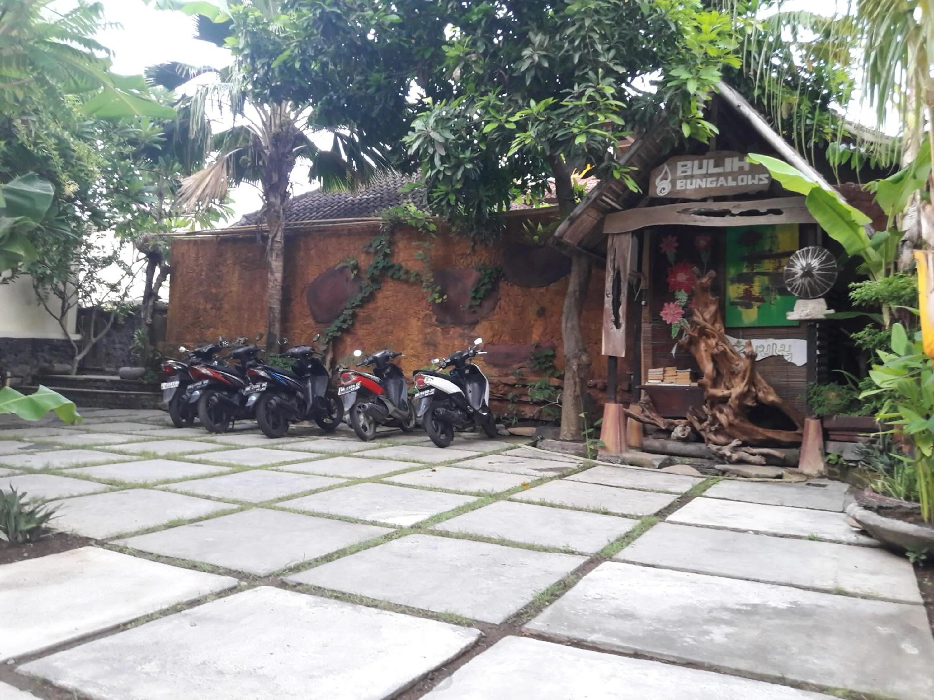 Facade/entrance in Bulih Beach Bungalows