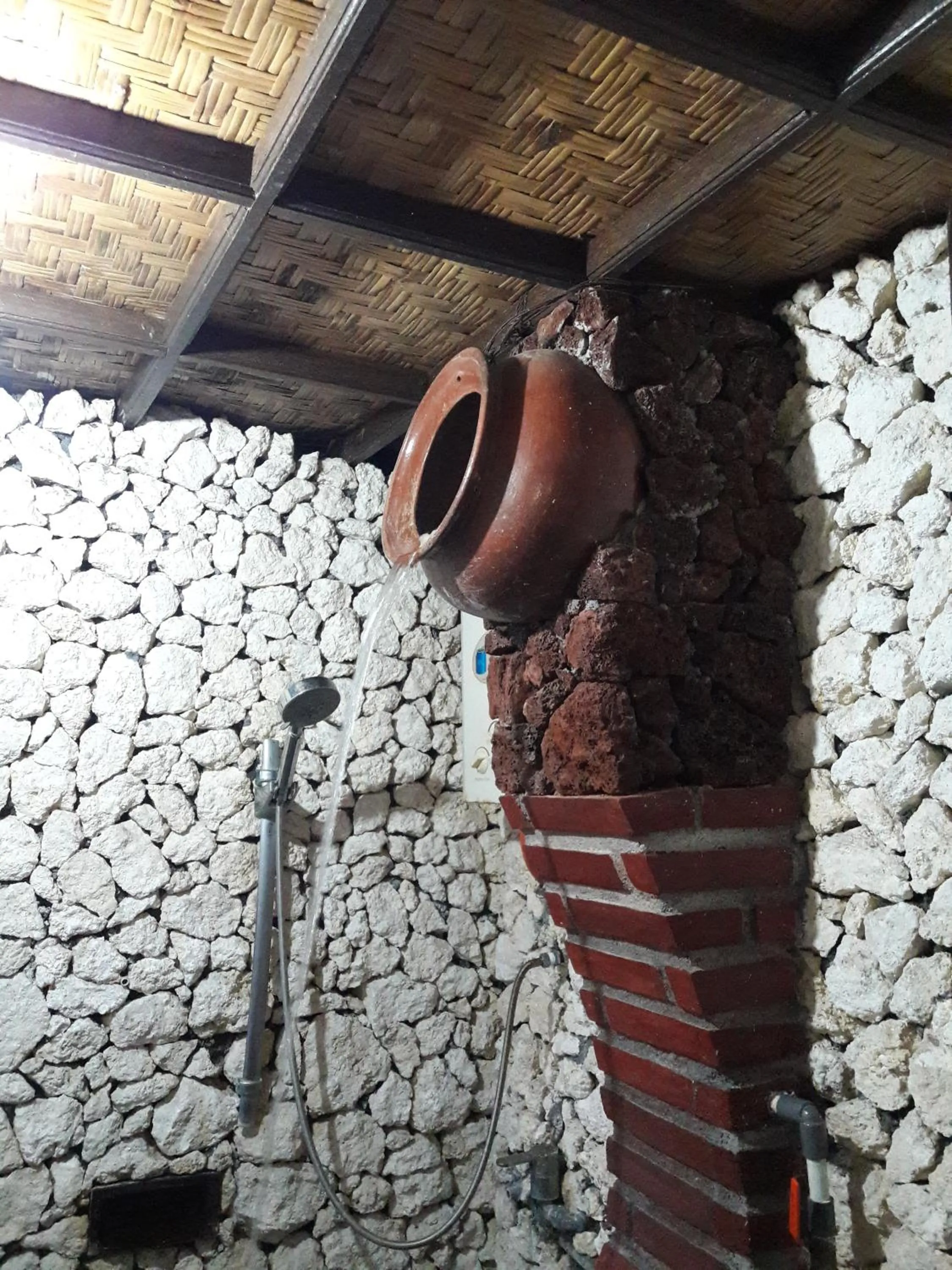 Bathroom in Bulih Beach Bungalows