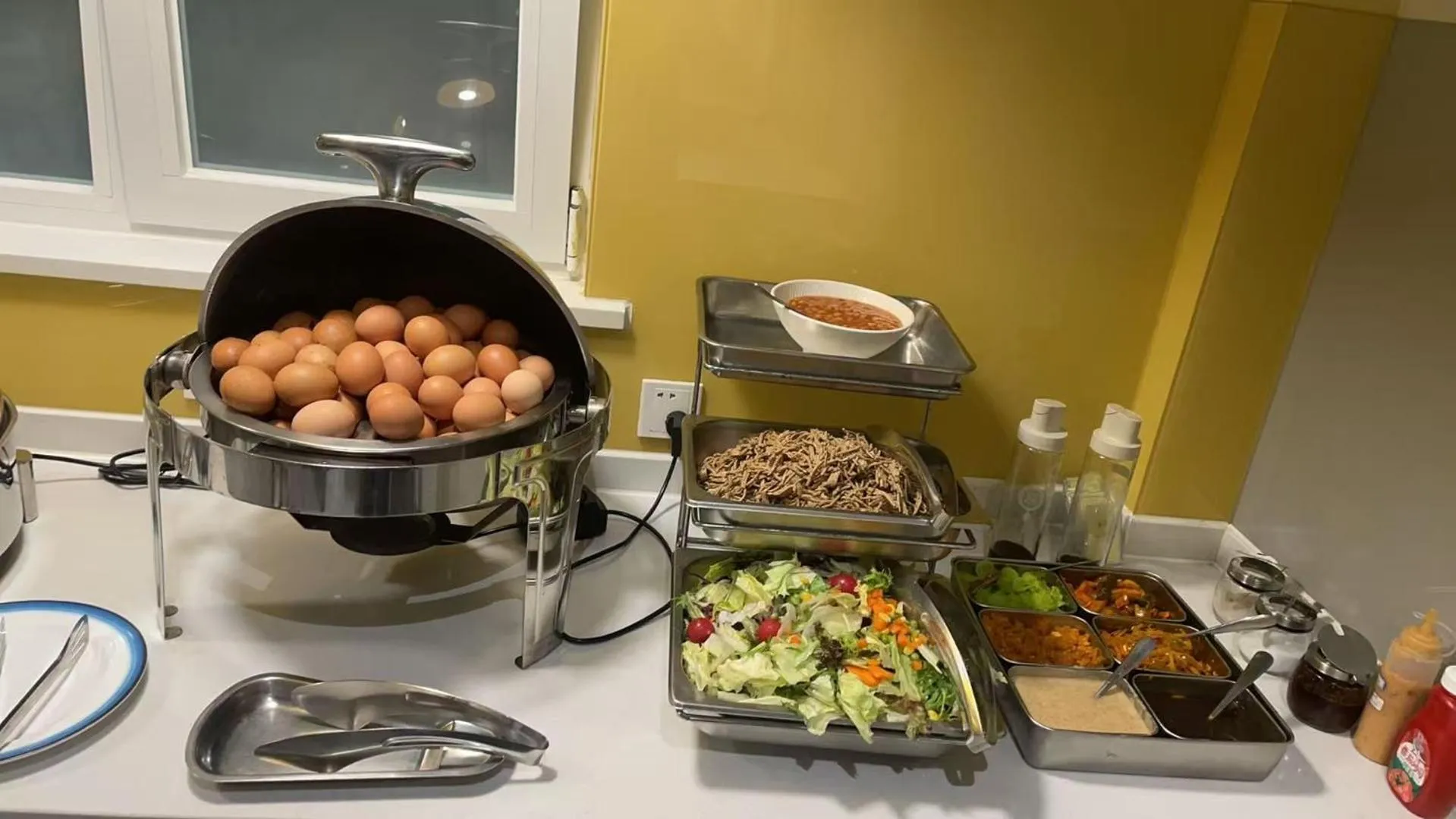 BBQ facilities in Beijing Saga Hotel