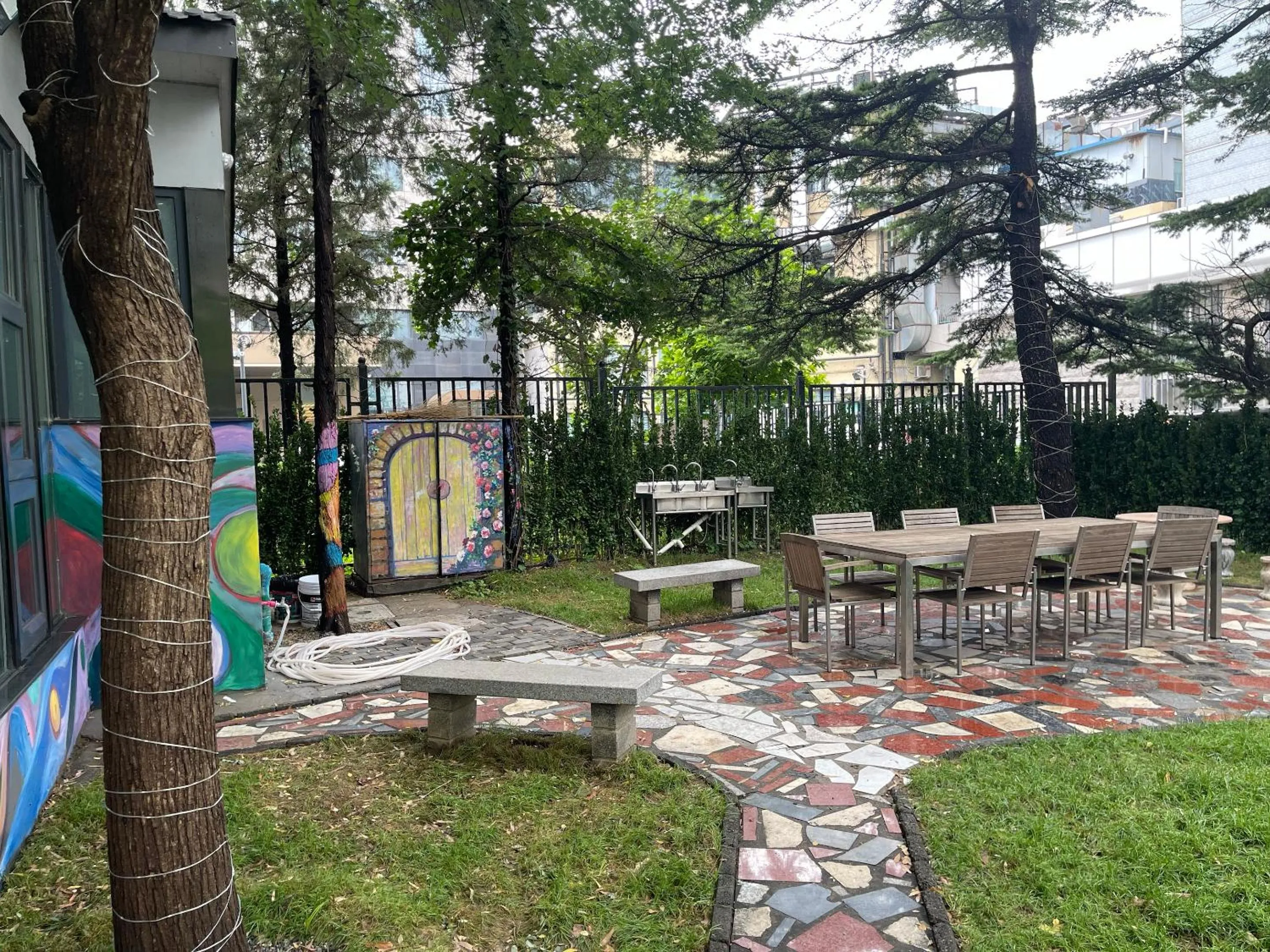 BBQ facilities in Beijing Saga Hotel
