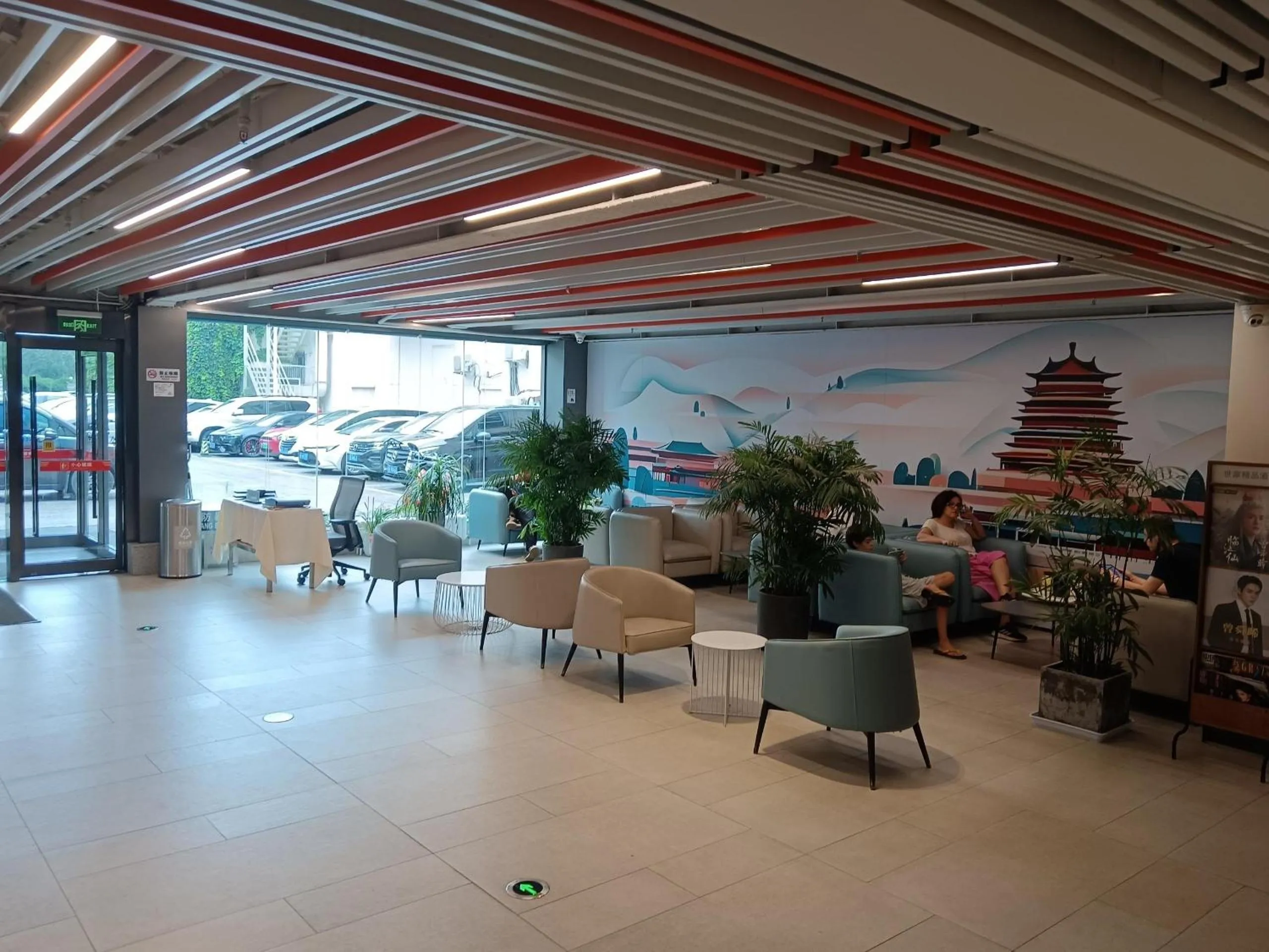 BBQ facilities in Beijing Saga Hotel