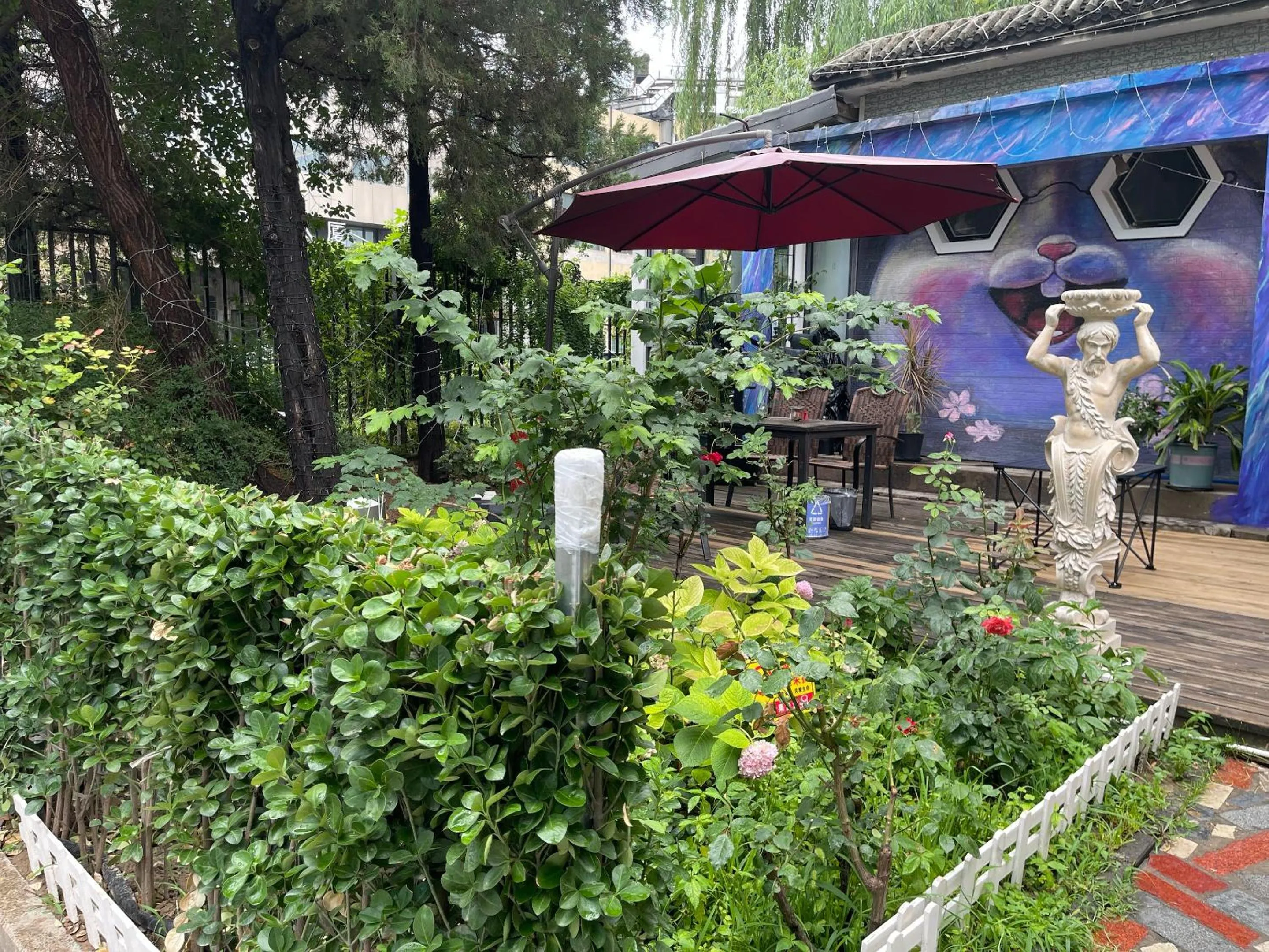 BBQ facilities in Beijing Saga Hotel