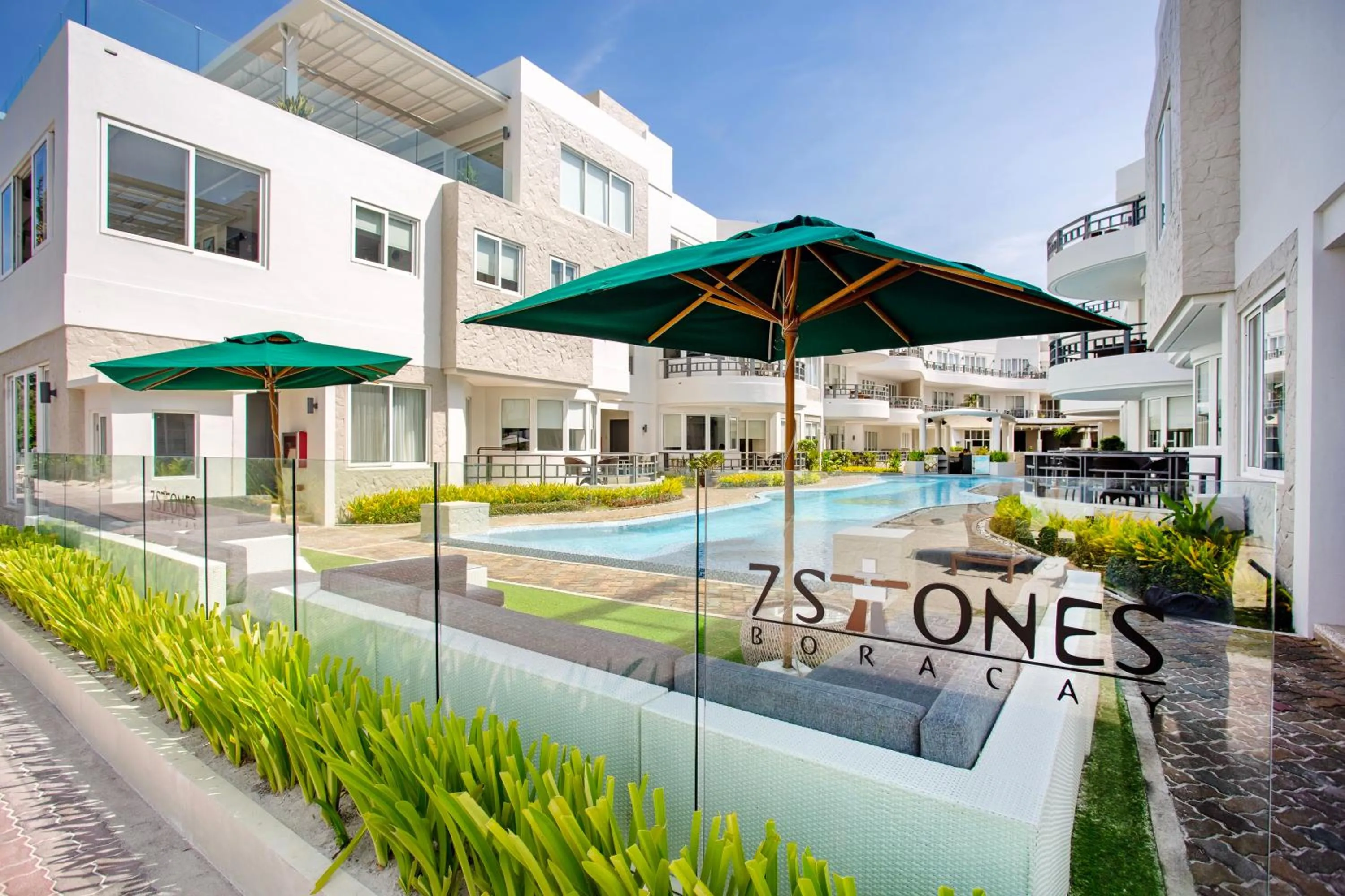 Pool view in 7Stones Boracay