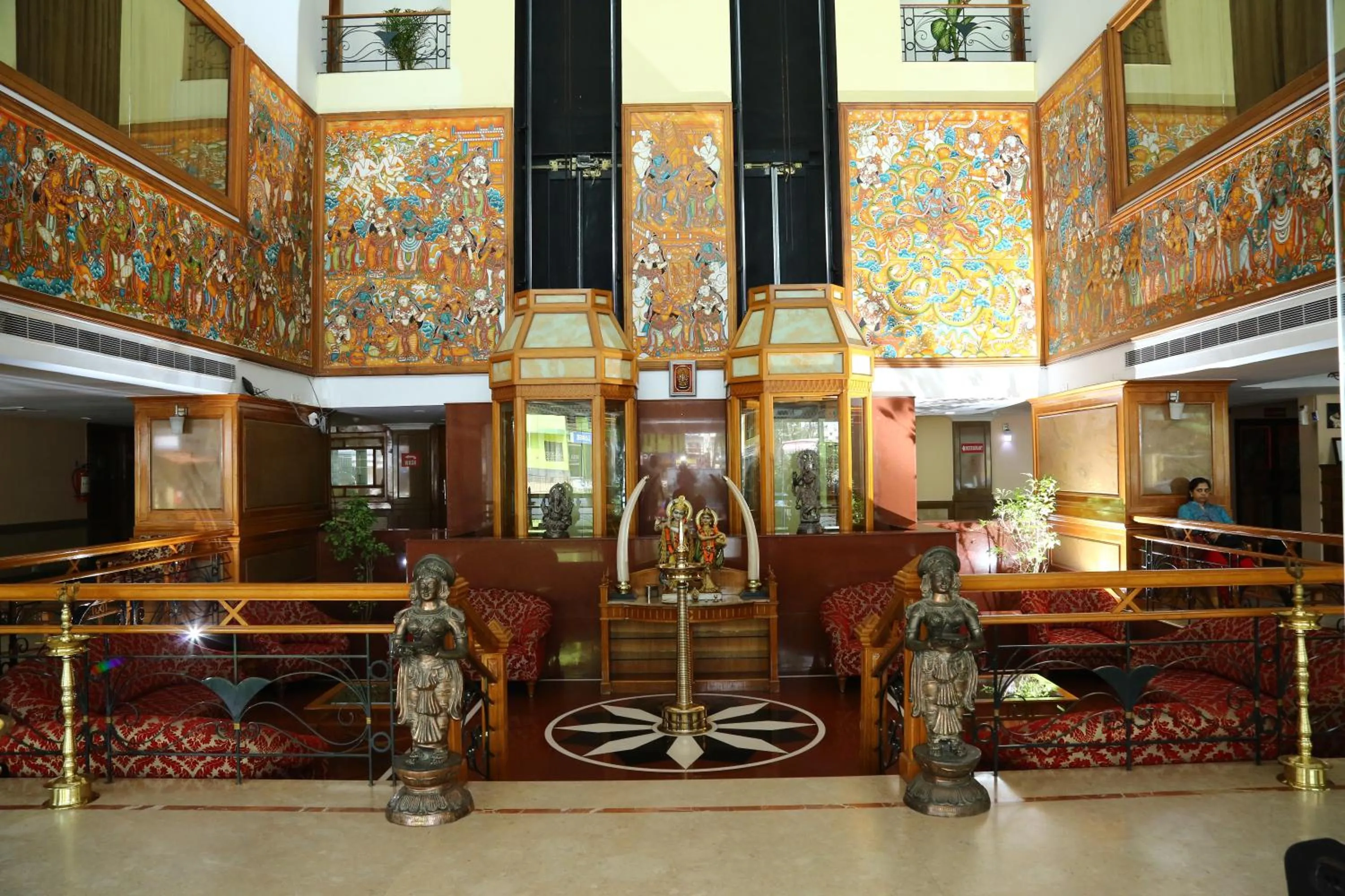 Lobby or reception in Mayura Residency