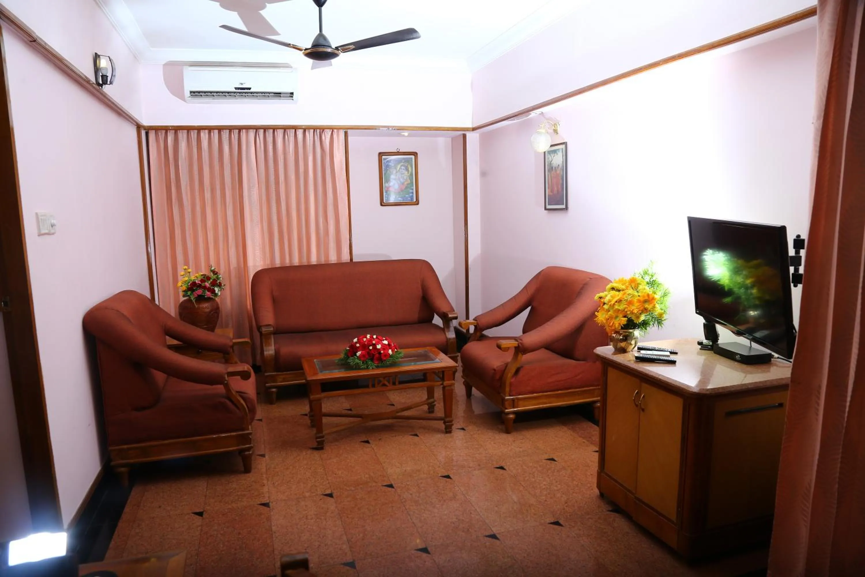 Seating area in Mayura Residency