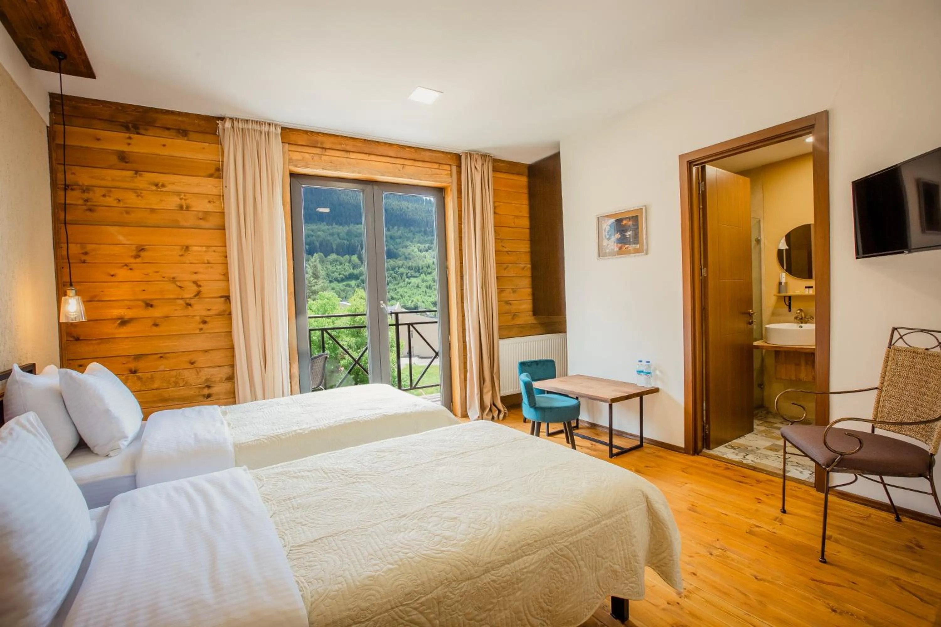 Bed in Chalet Mestia