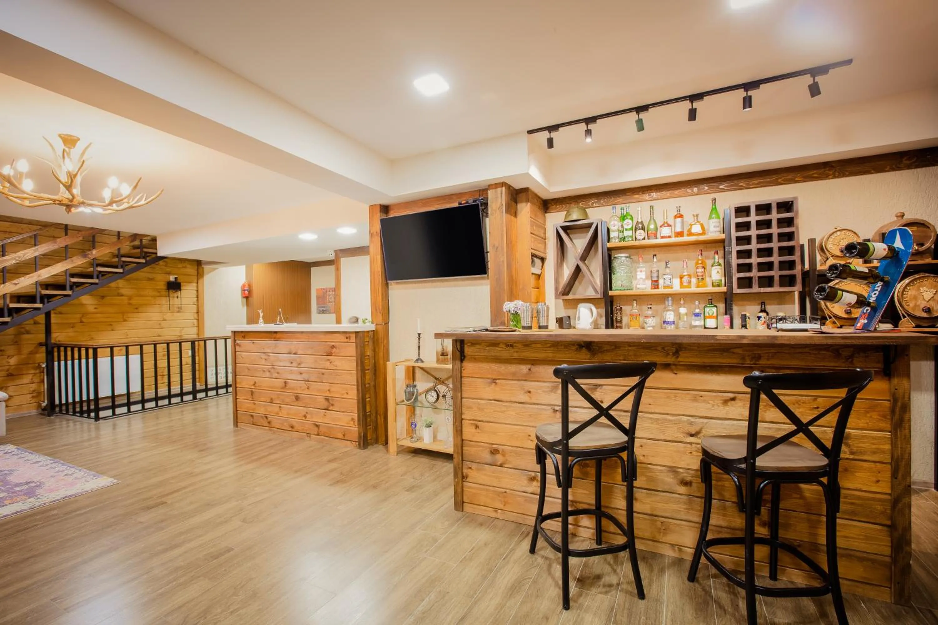 Lobby or reception in Chalet Mestia